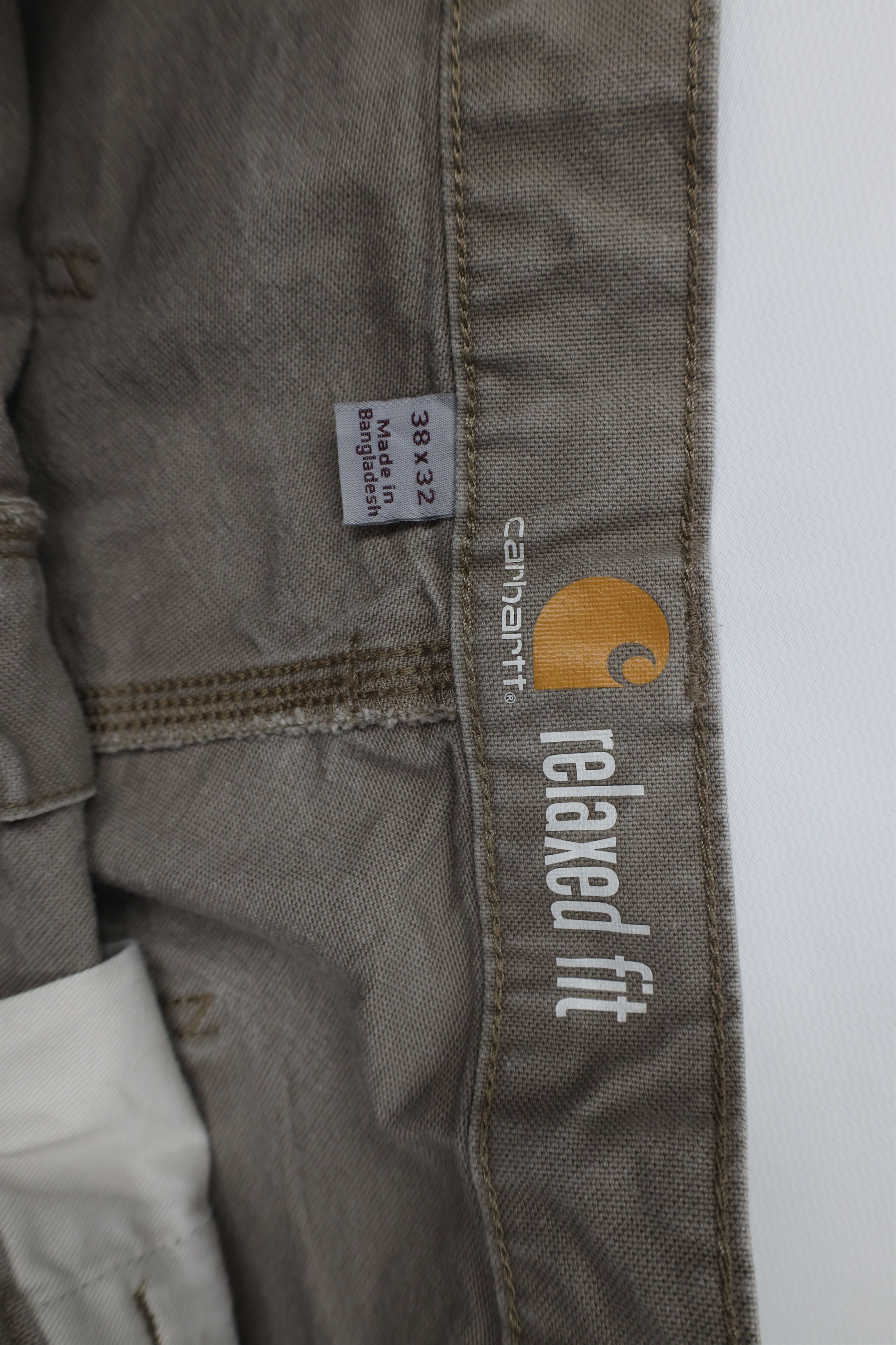 Carhartt Vintage Y2K Carhartt Relaxed Fit Wide Leg Dungaree Pants Size US 38 / EU 54 - 7 Thumbnail