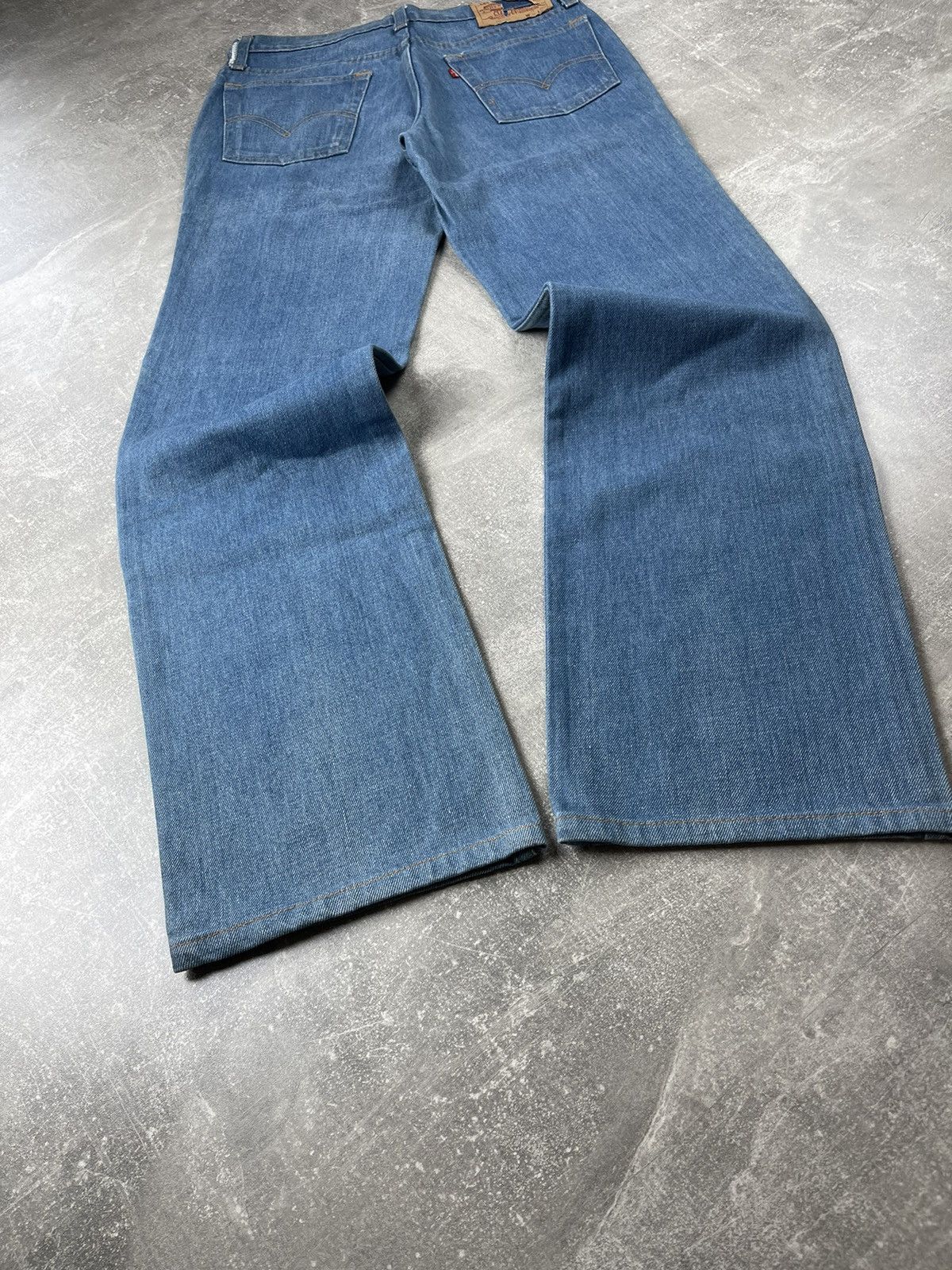 Levi's × Levi's Vintage Clothing × Vintage Levi’s 505 XX Vintage 90s Faded Jeans For Japanese Size US 31 - 3 Thumbnail