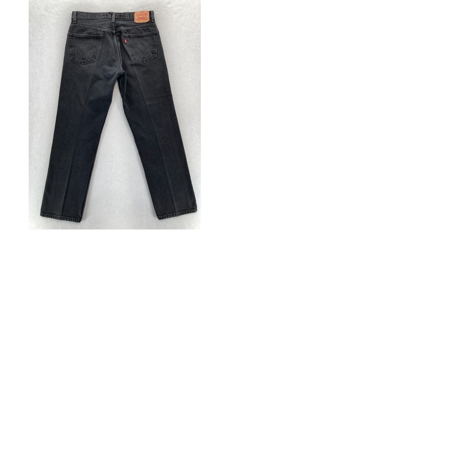 Levi's VINTAGE Levi's 505 Jeans Mens 36x32 Regular Straight Black Denim Grunge 2004 Y2K Size US 36 / EU 52 - 9 Thumbnail
