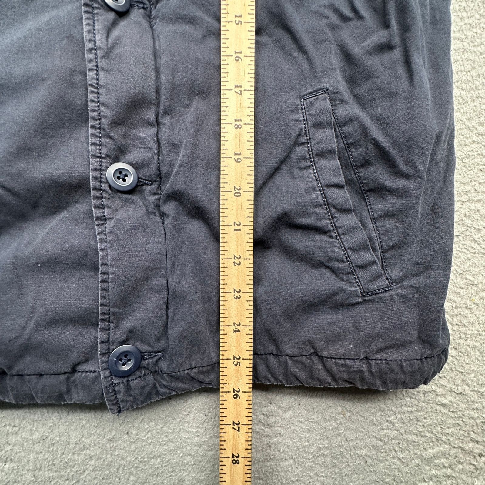 American Eagle Outfitters American Eagle Utility Insulated Work Jacket Small Navy Blue Size US S / EU 44-46 / 1 - 6 Thumbnail