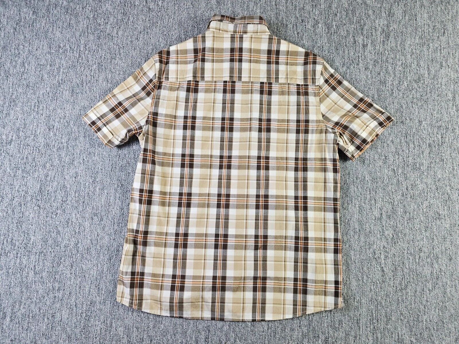 No Fear No Fear Vintage 90s Brown Plaid Flannel Shirt Grunge Men L Size US L / EU 52-54 / 3 - 4 Thumbnail