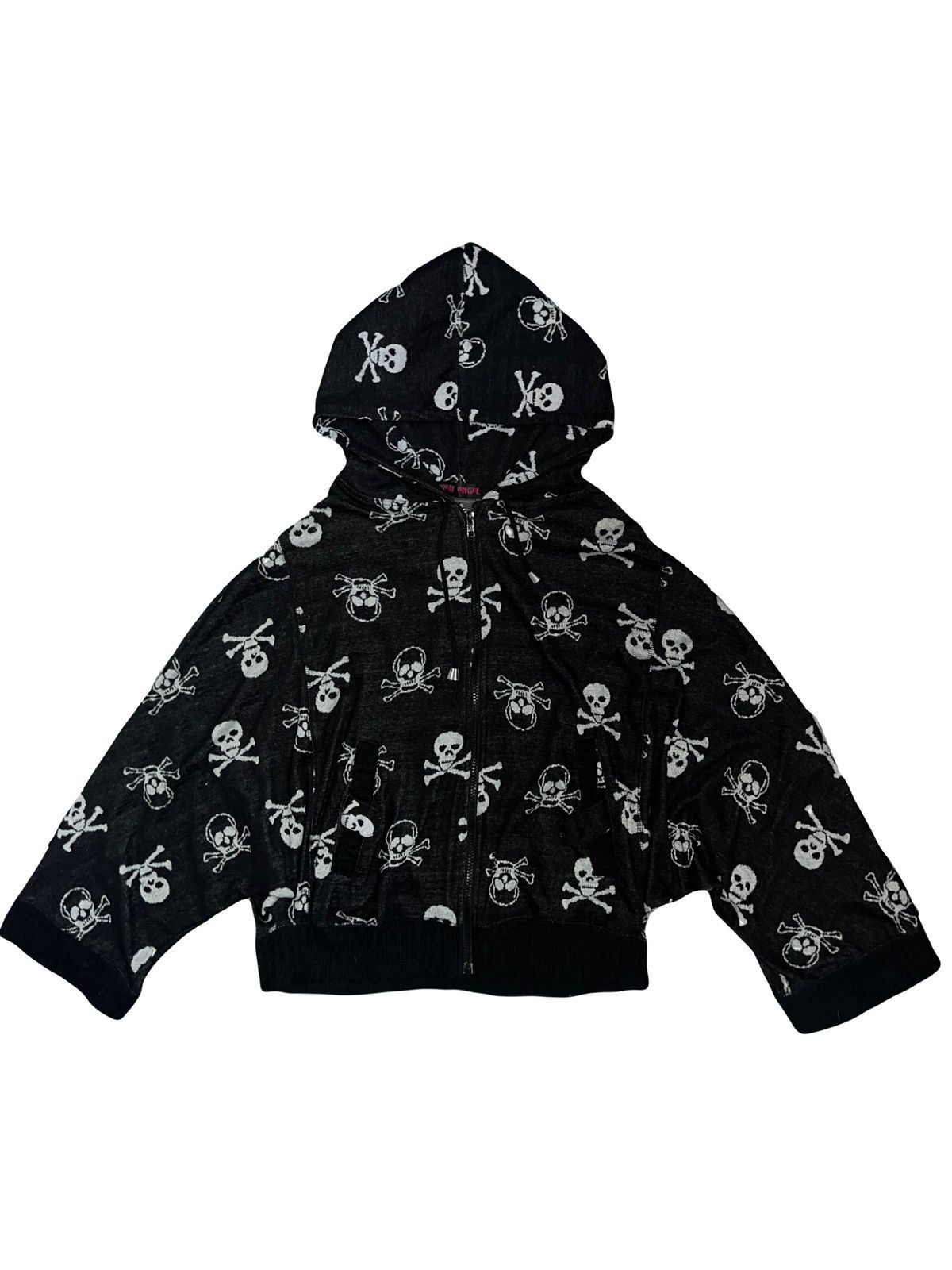 Japanese Brand CRAZY ANGEL skull set hoodie + skirt ☠️ ➕ Size M / US 6-8 / IT 42-44 - 3 Thumbnail