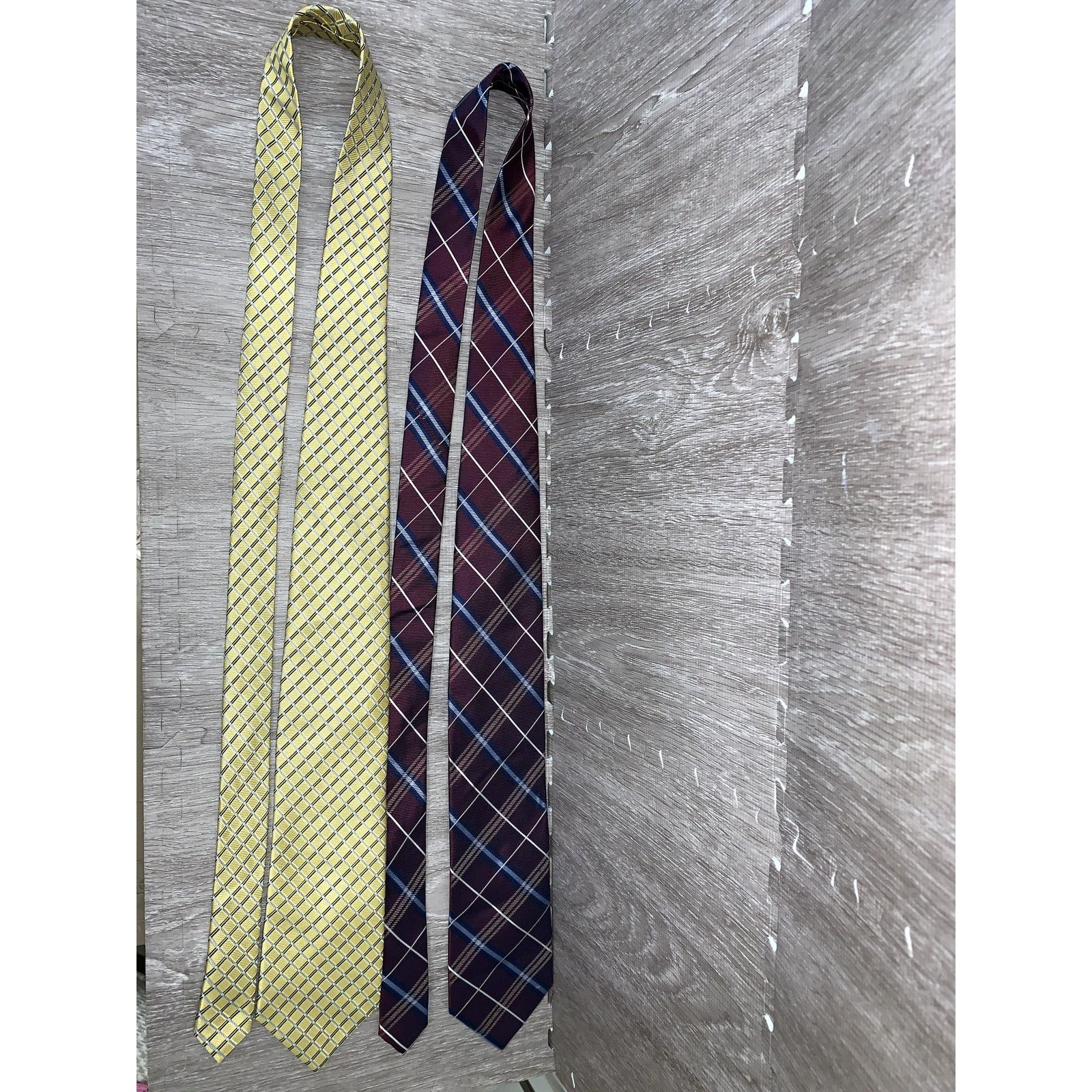 Nautica Nautica Men's Silk Tie Set 3pc Geometric Multicolor Classic Size ONE SIZE - 6 Thumbnail