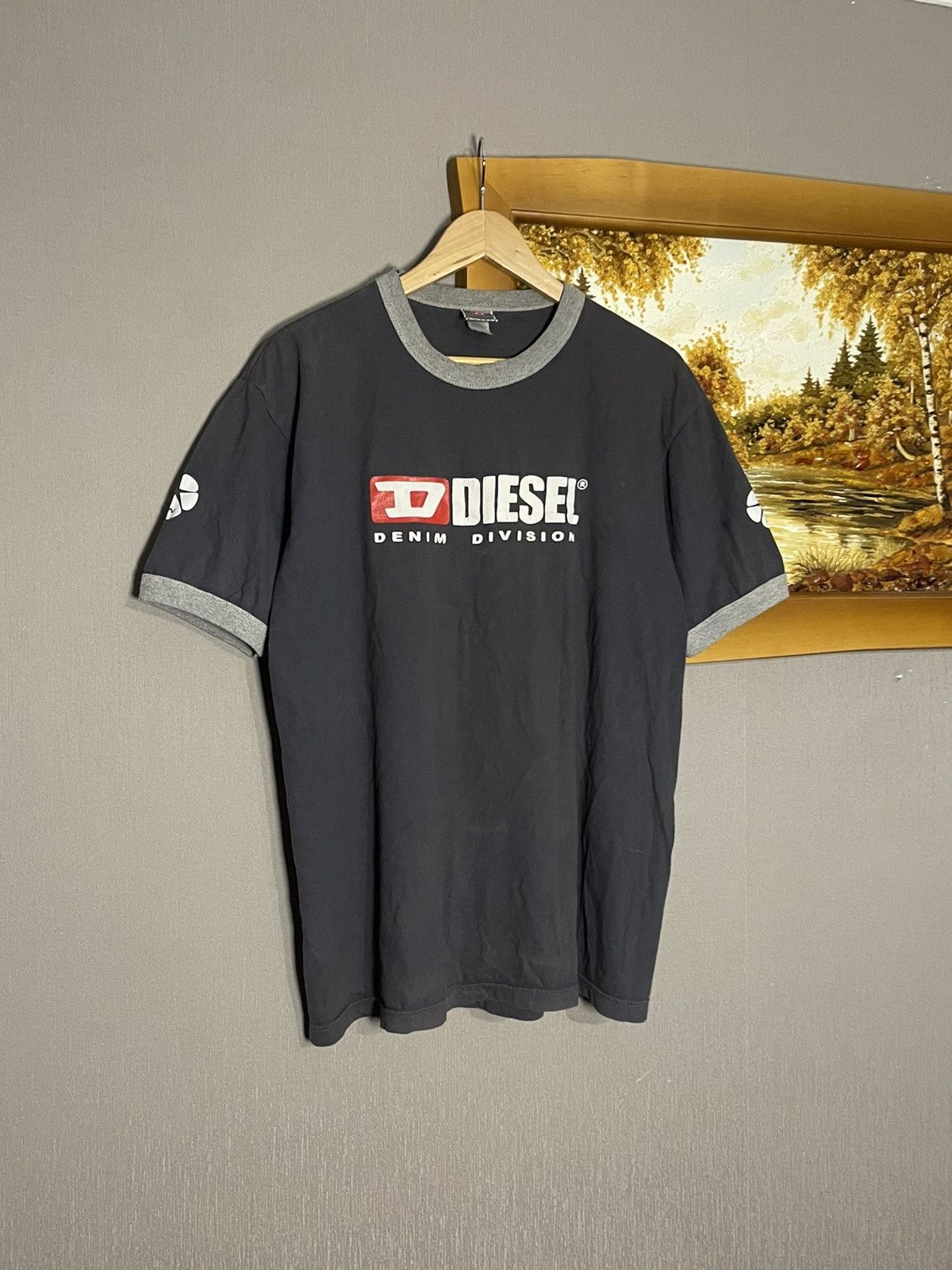 Diesel Vintage Diesel Big Arabic Logo T-shirt Rare Crewneck Size US XL / EU 56 / 4 - 1 Thumbnail
