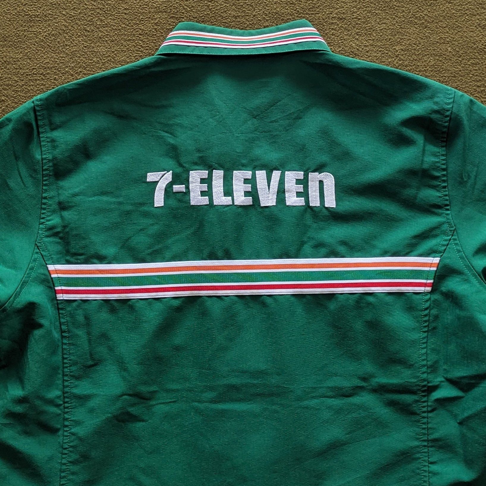 Vintage Vintage 7 ELEVEN Uniform Workers Jacket Size US L / EU 52-54 / 3 - 2 Thumbnail