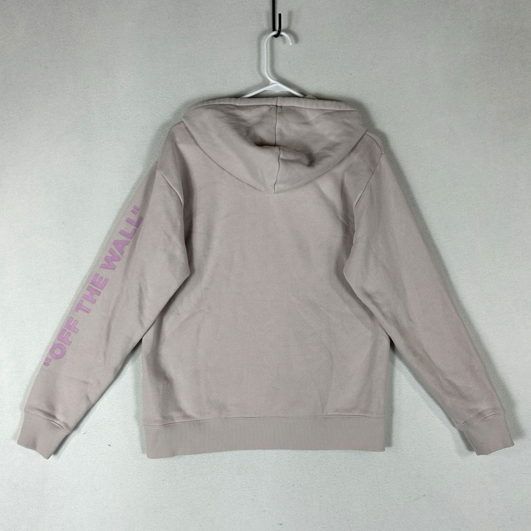 Vans VANS Hoodie Mens Small Rose Pink Fleece Pullover Sweatshirt Skater Graphic Print Hooded Sweatshirt Size US S / EU 44-46 / 1 - 7 Thumbnail