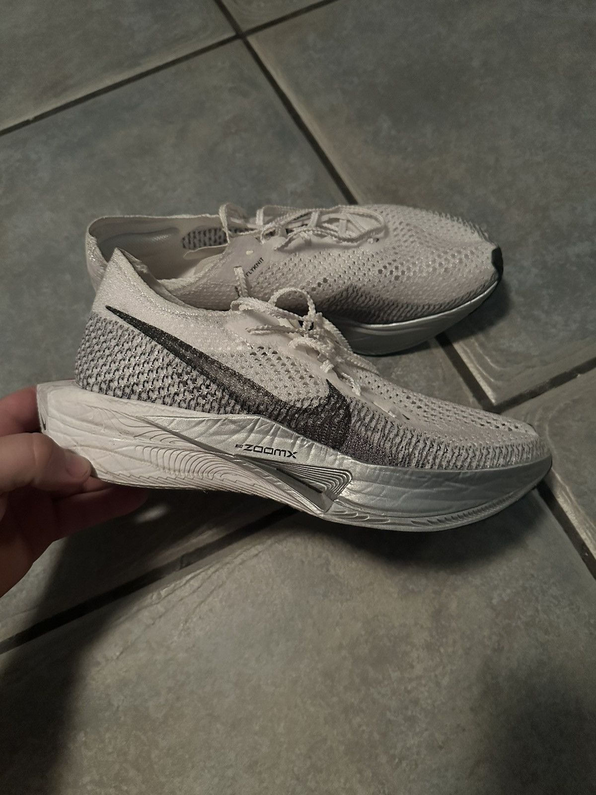 Nike Nike Vaporfly 3 zoomx white/grey Size US 8.5 / EU 41-42 - 7 Thumbnail