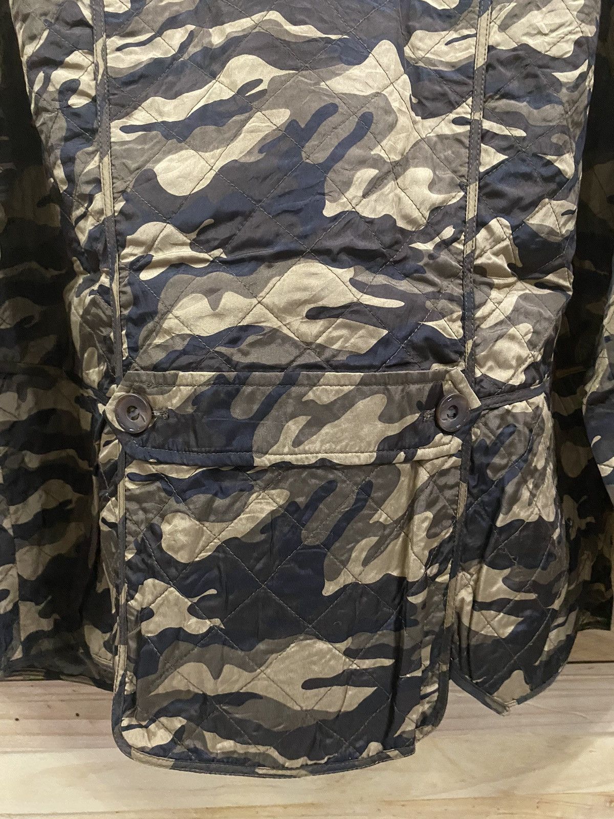 Japanese Brand Marina sports by marina rinaldi Camouflage jacket Size L / US 10 / IT 46 - 7 Thumbnail