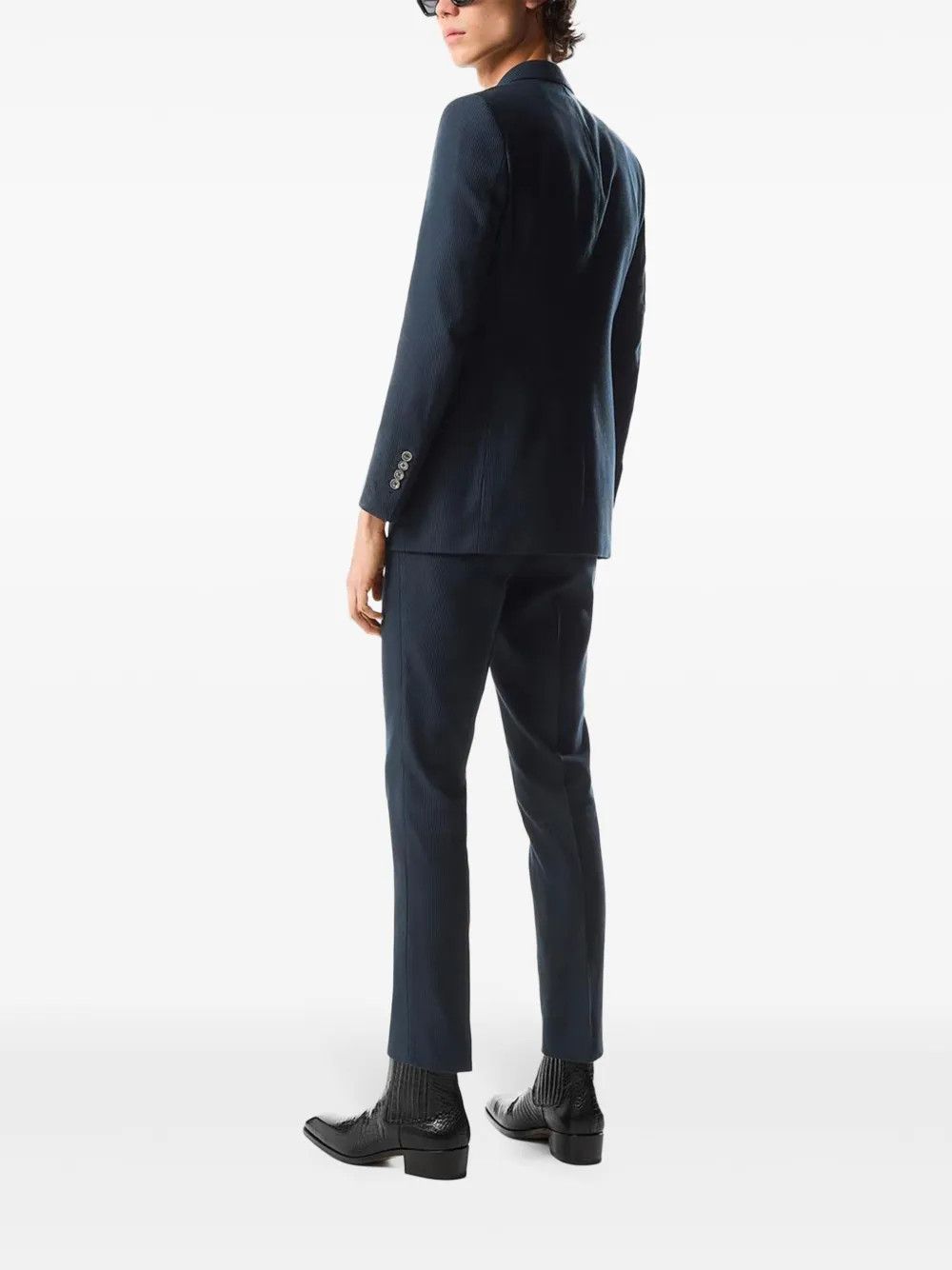 Tom Ford o1s22i1n0125 Dyllan Tailored Trouser in Blue Size US 36 / EU 52 - 3 Thumbnail