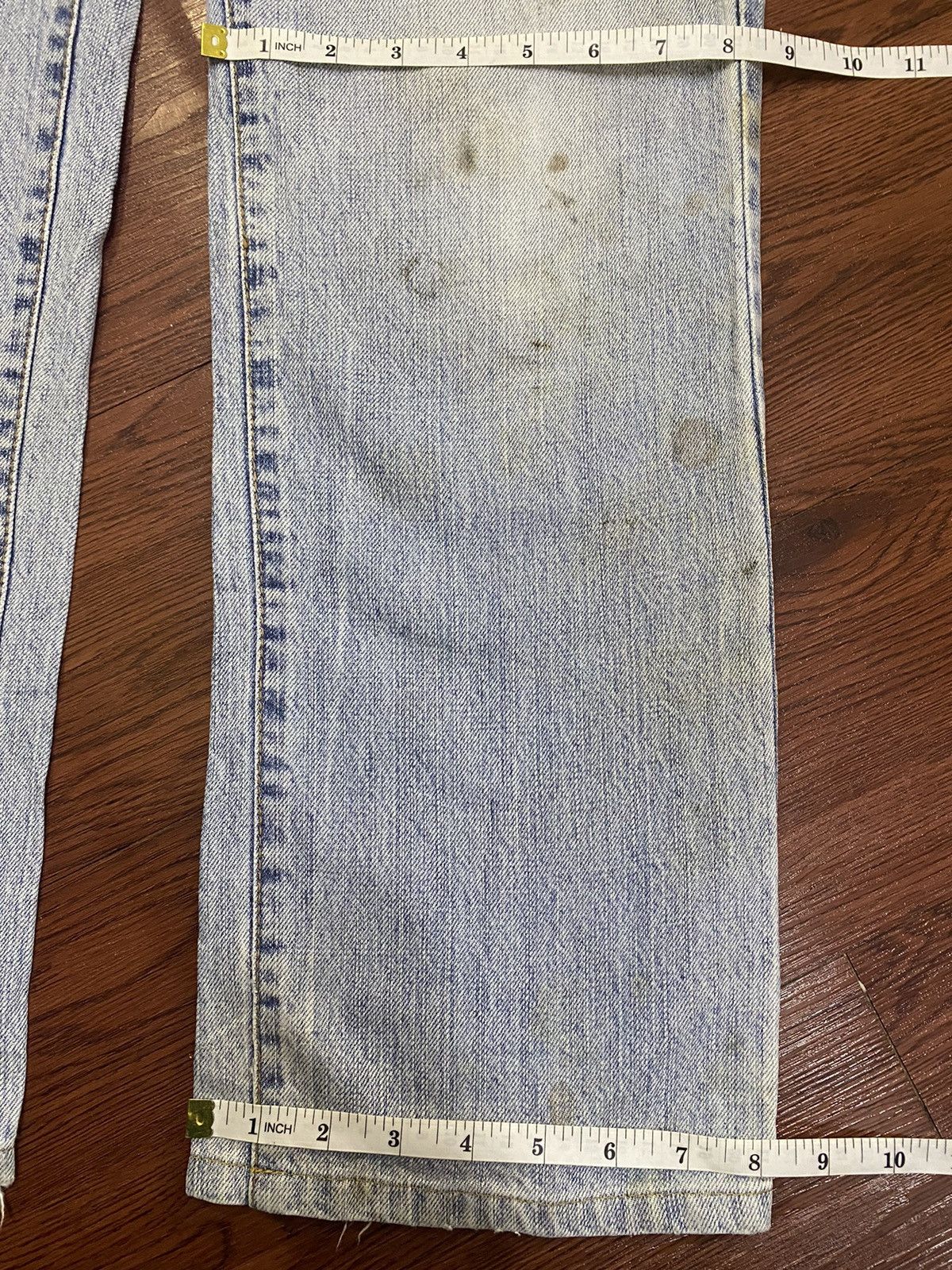 Engineered Garments × Red Wing Vintage Red Wing Faded Wash Punk Style Jeans Size US 32 / EU 48 - 18 Thumbnail