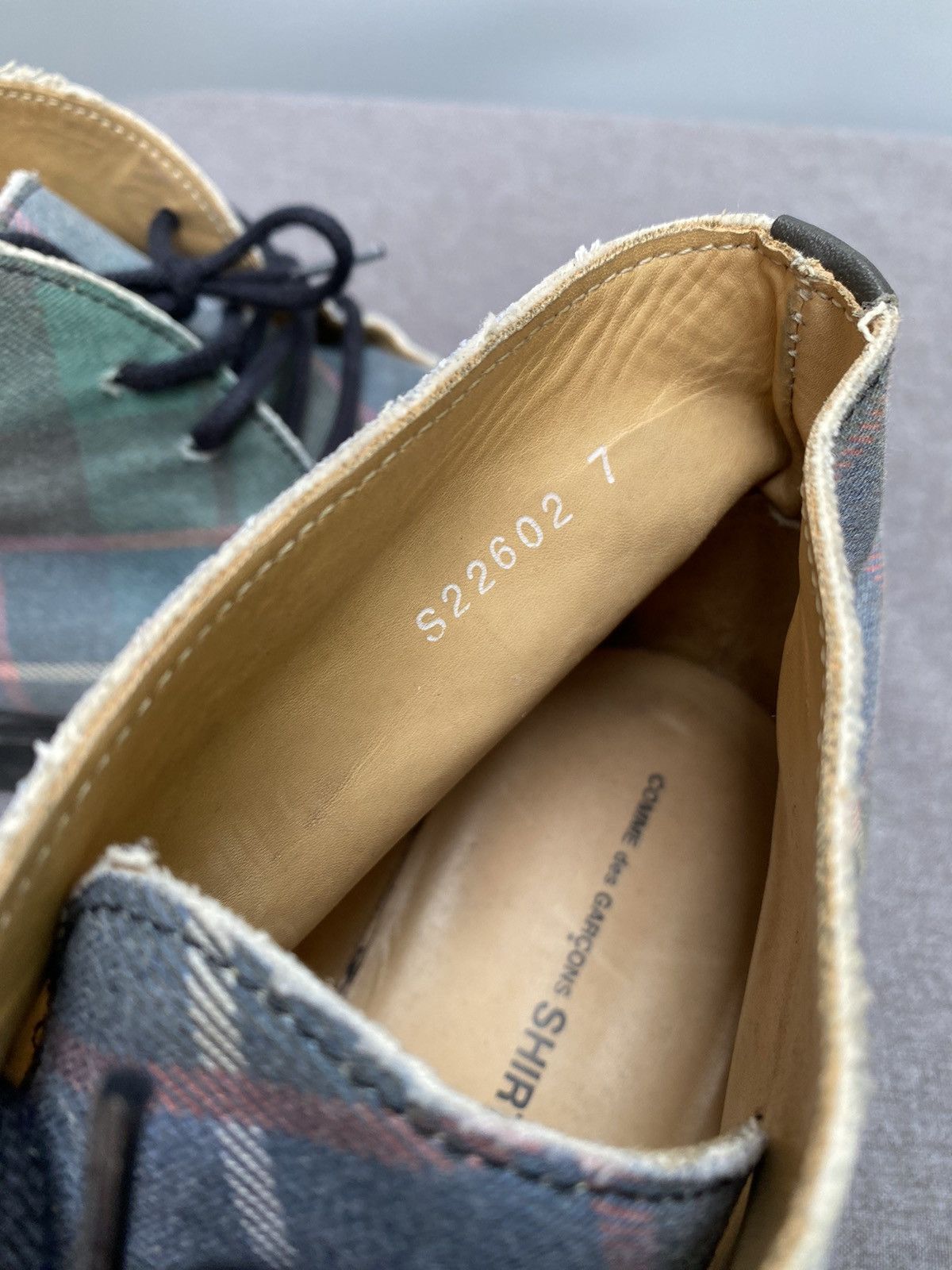 Comme des Garcons Plaid Mid Boots Size US 9 / IT 39 - 8 Thumbnail