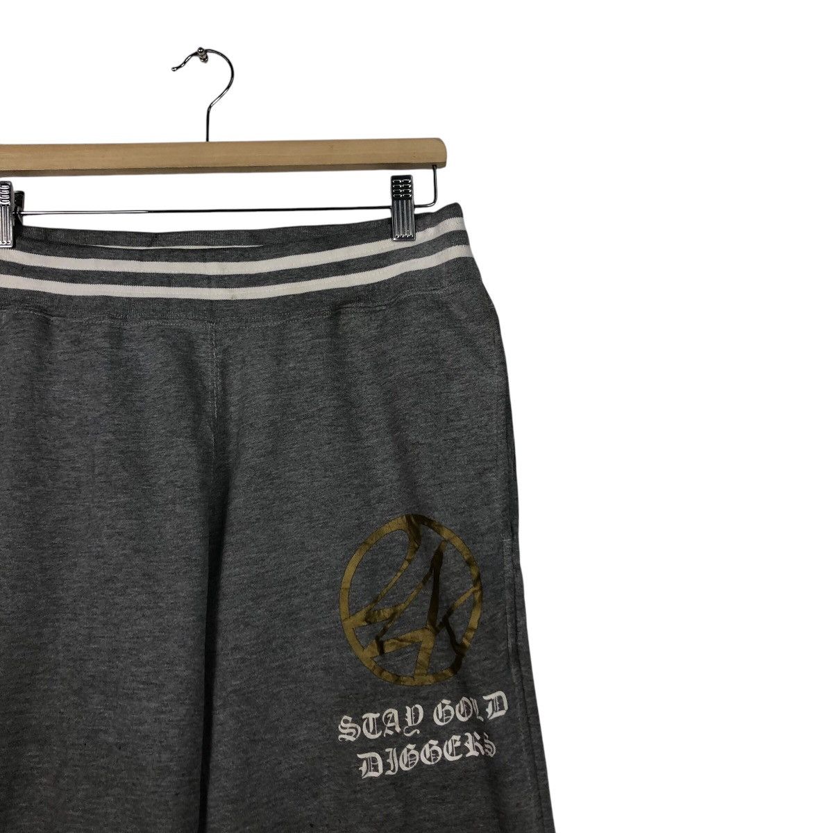 Japanese Brand 📌24 Karats Stay Gold Jogger Pants Punk Design Size US 30 / EU 46 - 7 Thumbnail
