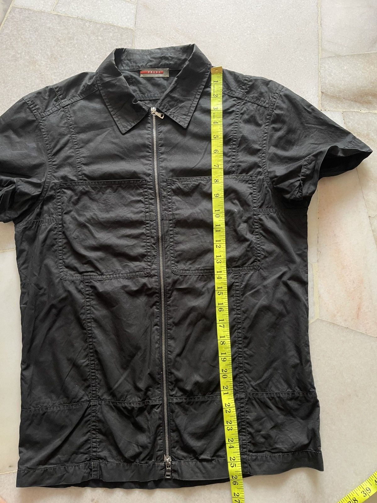Prada Prada Zipper Short Sleeve 10 Size S / US 4 / IT 40 - 14 Thumbnail