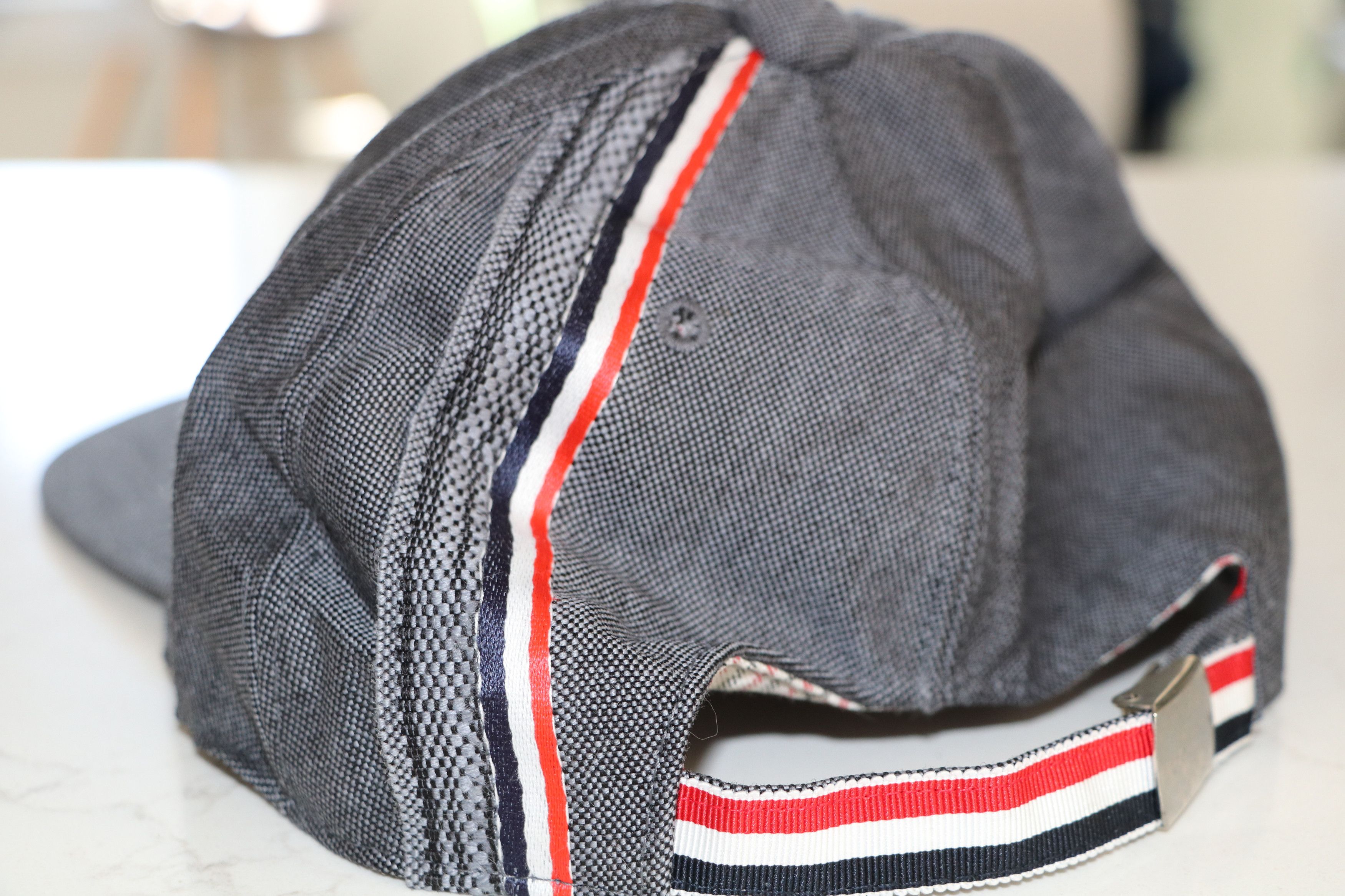 Thom Browne Thom Browne Wool-Mohair Baseball Cap Size ONE SIZE - 4 Thumbnail