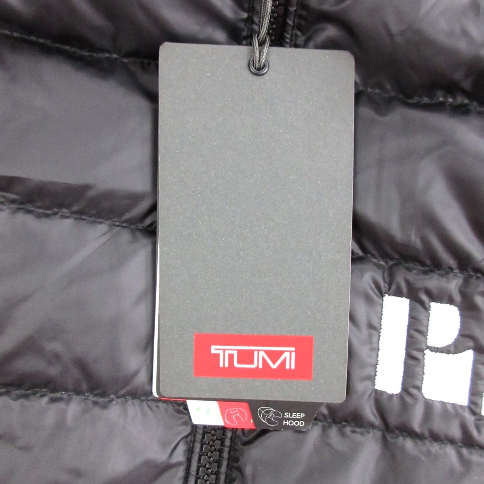 Tumi TUMI Puffer Jacket Womens Medium Black Down Full Zip Lightweight Packable Outdoor Short Sleeve: N/A Size M / US 6-8 / IT 42-44 - 4 Thumbnail