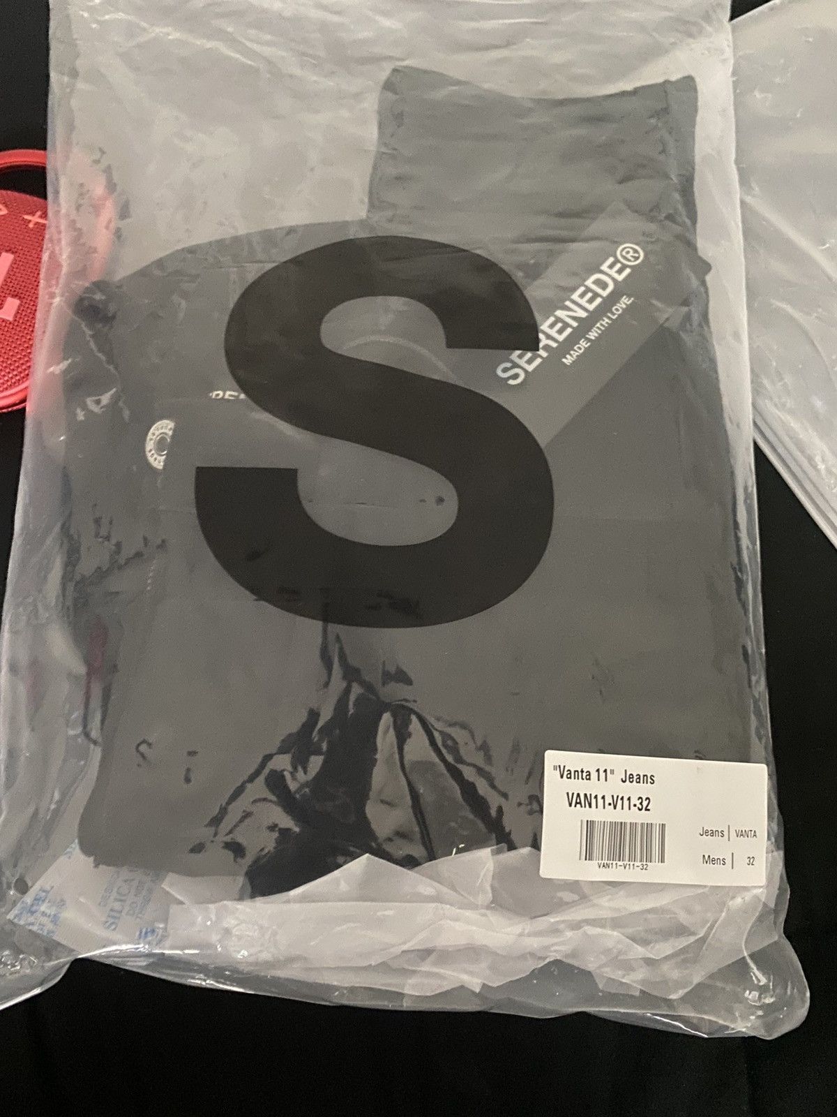 SERENEDE SEREDENE BLACK JEANS Size US 32 / EU 48 - 8 Thumbnail