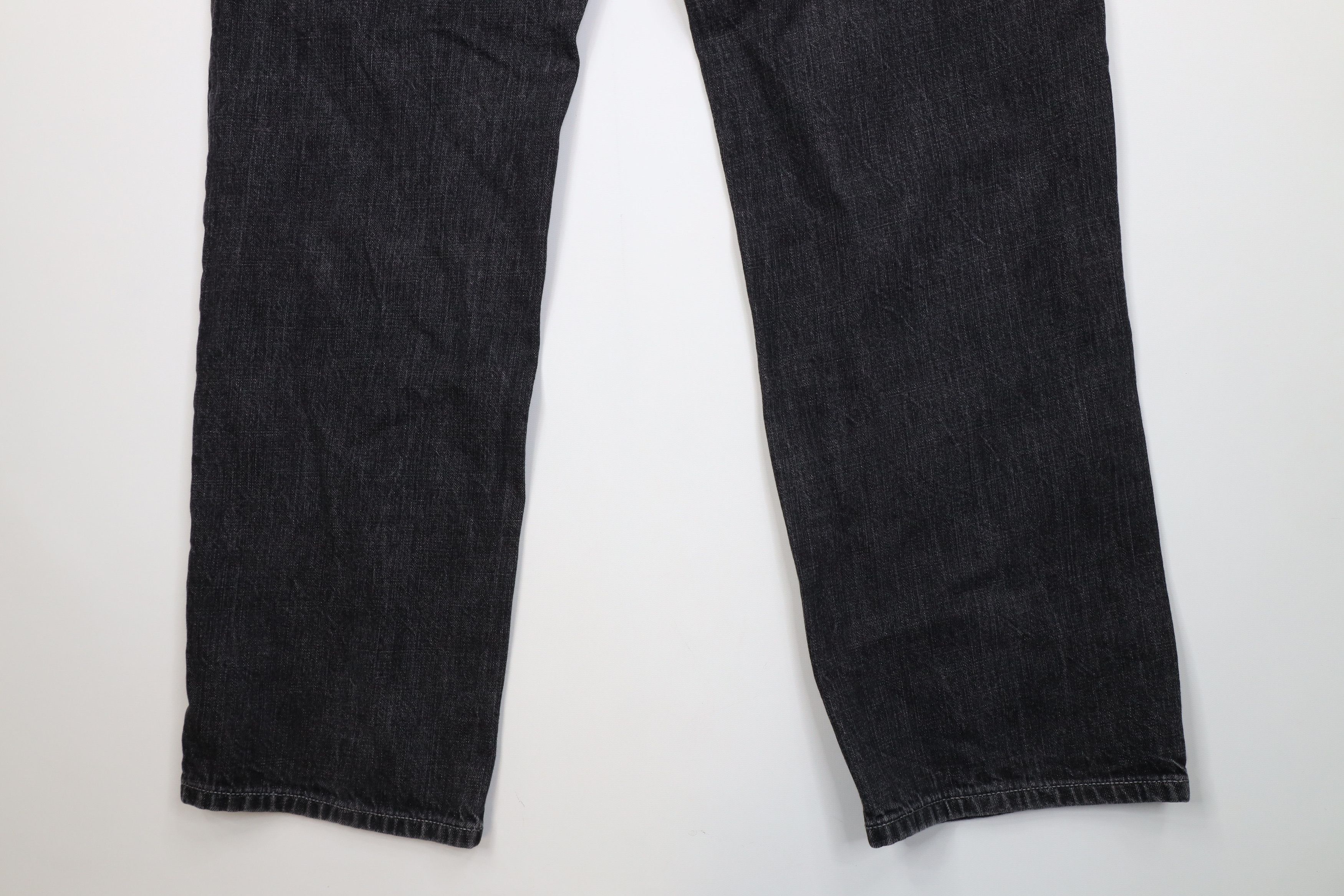 Enyce Vintage 90s Y2K Enyce Wide Leg Denim Jeans Black Cotton Size US 40 / EU 56 - 14 Thumbnail