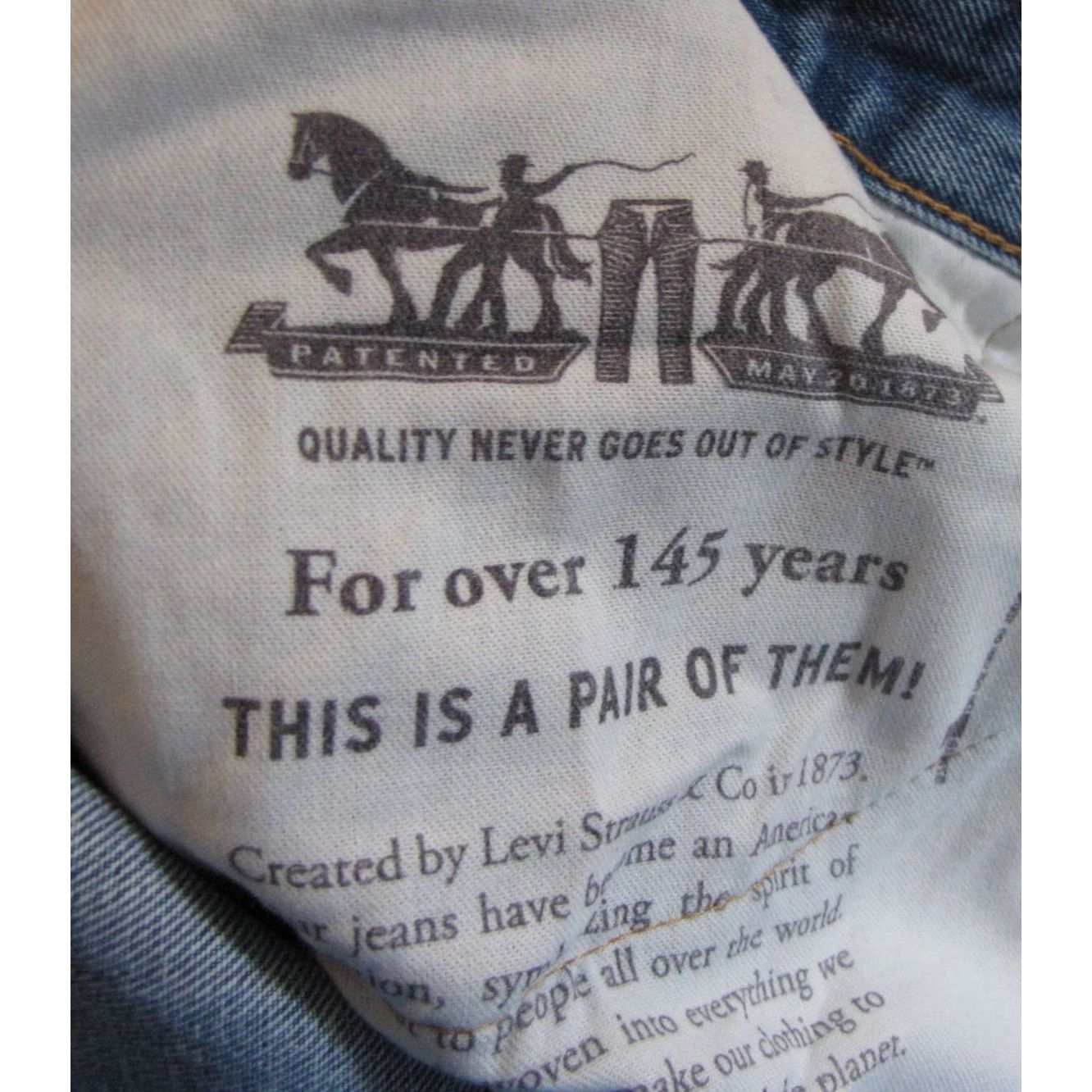 Levi's Levis 505 38x34 38 34 Blue Jeans Straight Leg Size US 38 / EU 54 - 3 Thumbnail