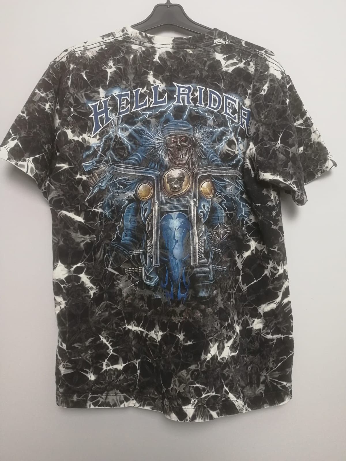 Band Tees Vintage hellrider Moto y2k tee vintage skull rare Size US L / EU 52-54 / 3 - 9 Thumbnail