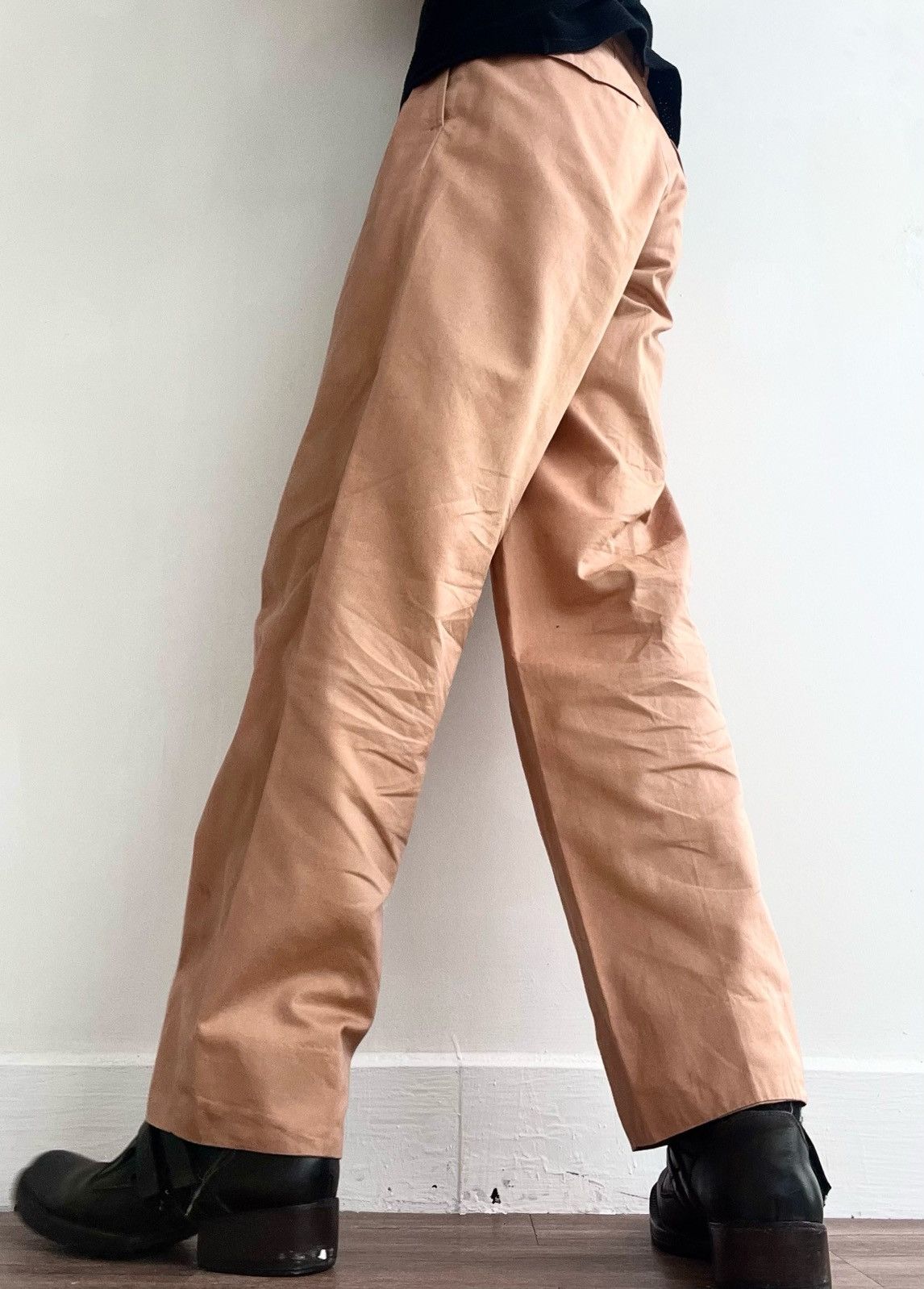 Issey Miyake 80s Issey Miyake Salmon Trouser Size US 30 / EU 46 - 3 Thumbnail