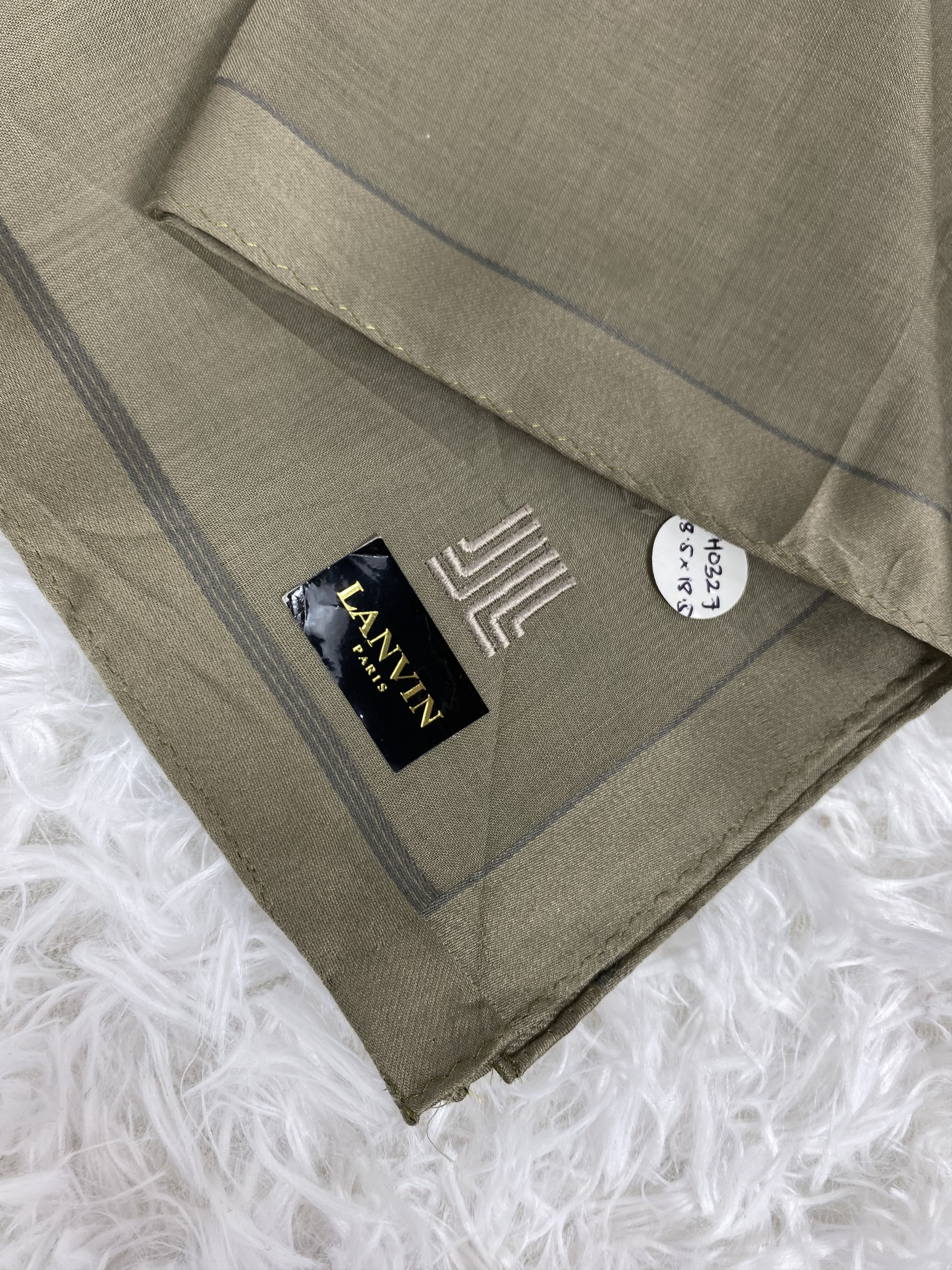 Lanvin Vintage Lanvin Handkerchief Neckerchief PH0327 Size ONE SIZE - 2 Thumbnail