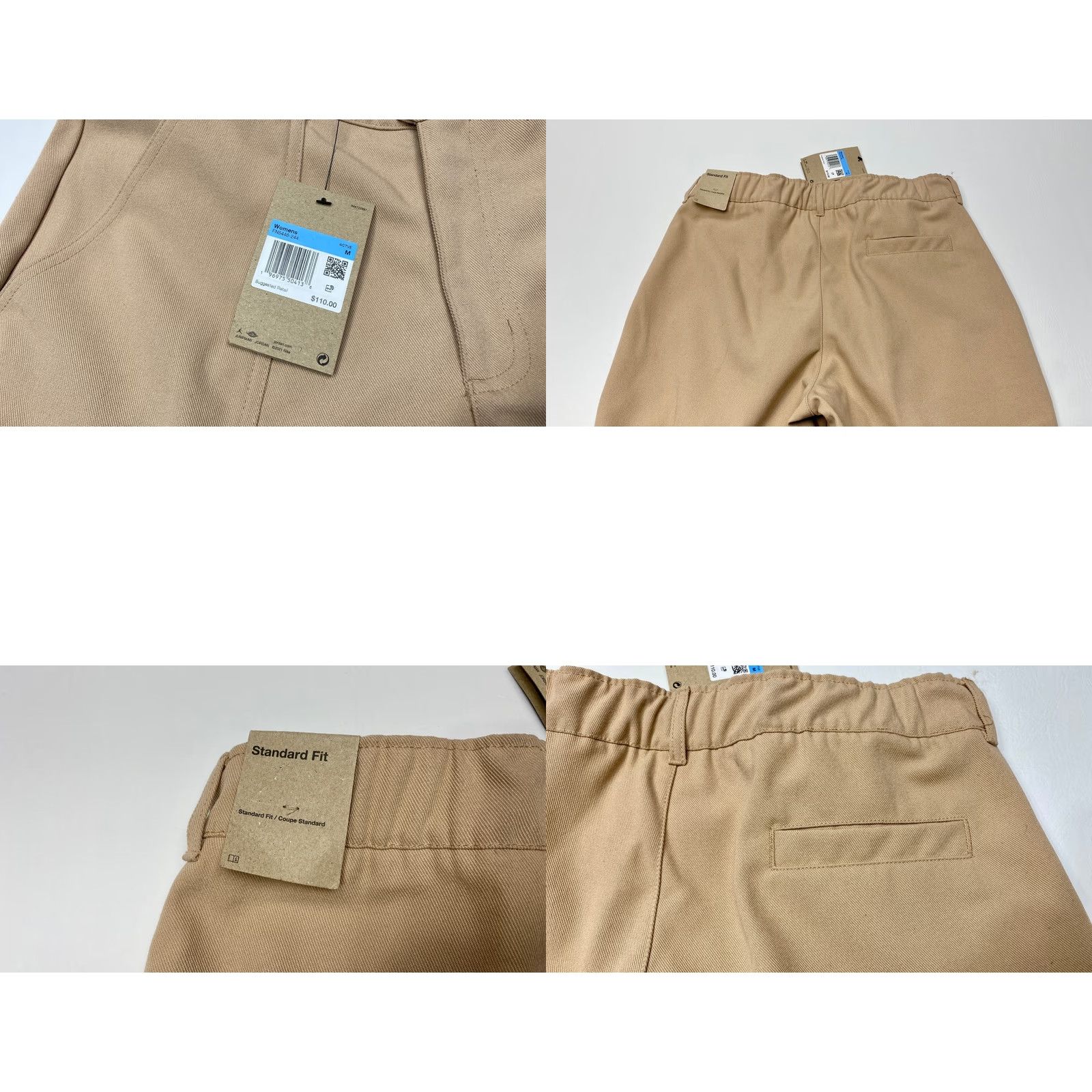 Jordan Brand VINTAGE Air Jordan Woven Pants FN5446 244 Women’s Medium Tan NWT 7650 Size 32" / US 10 / IT 46 - 8 Thumbnail