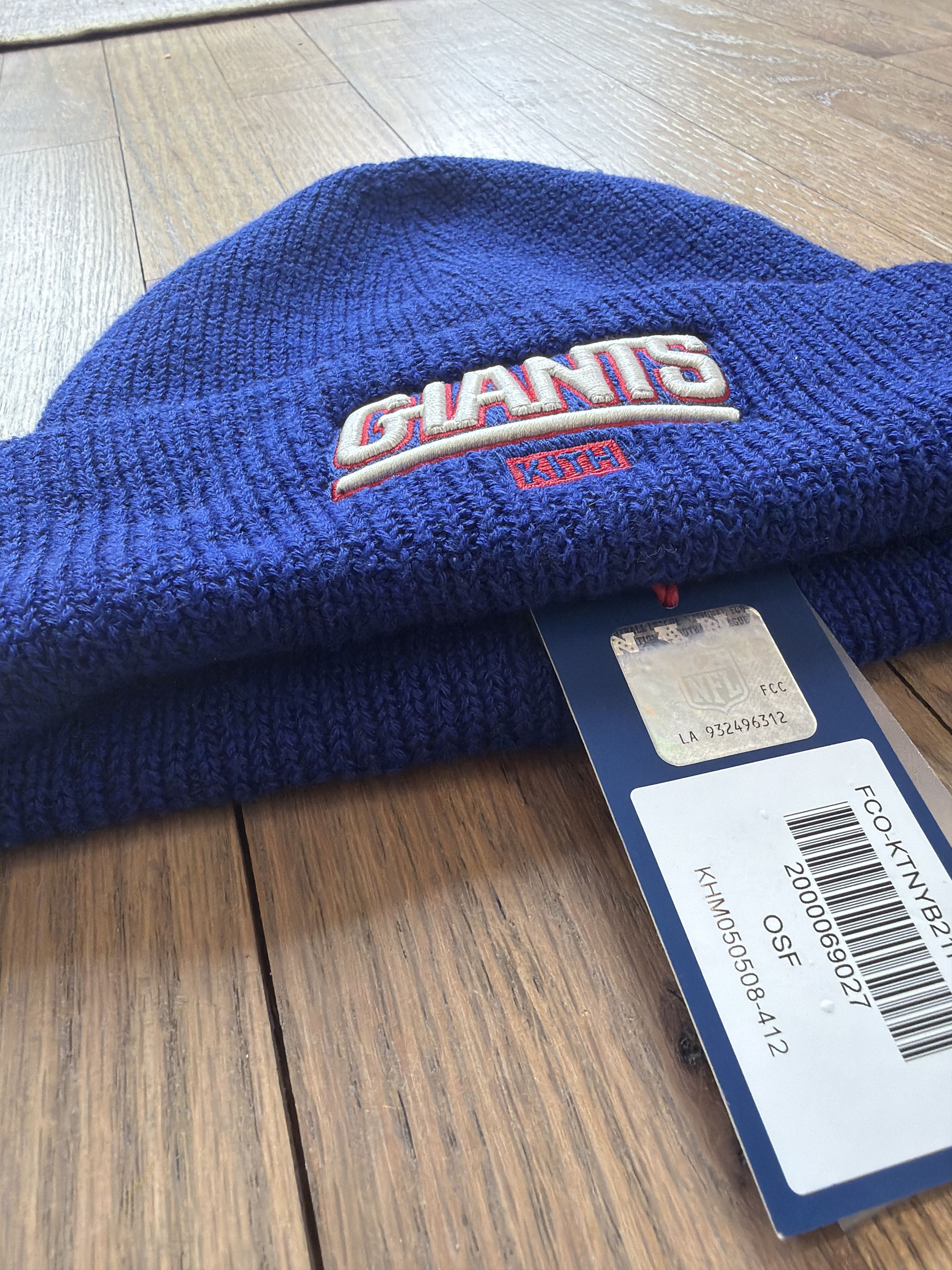 Kith × NFL KITH blue winter hat Size ONE SIZE - 2 Thumbnail