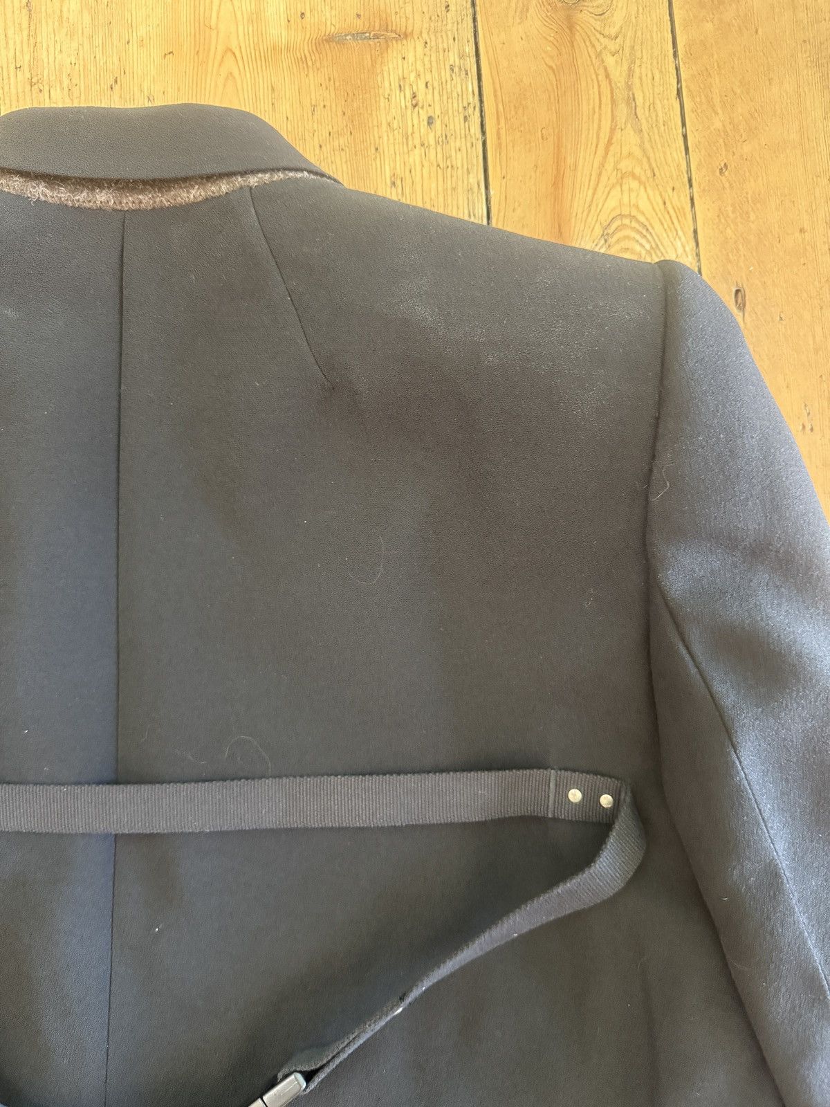 Rick Owens Tecuatl Tatlin tailored jacket in wool crepe Size 40L - 9 Thumbnail