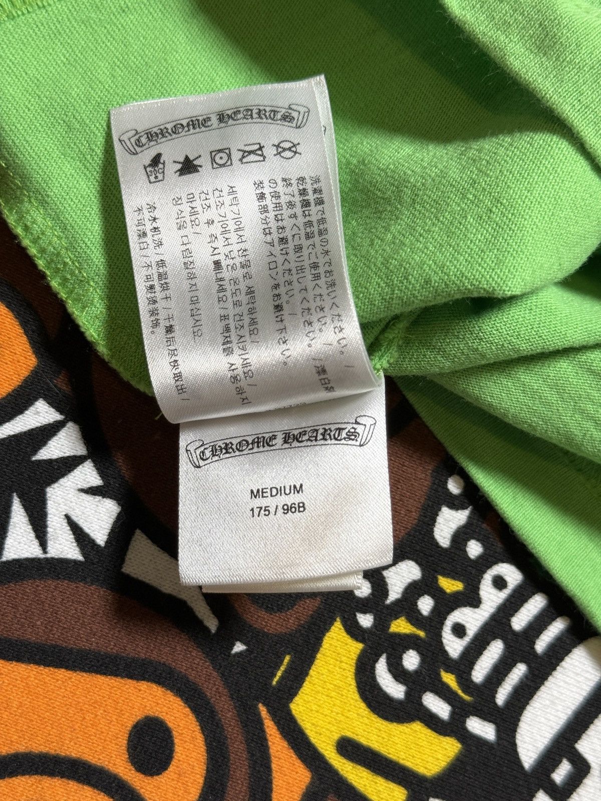 Chrome Hearts Chrome Hearts Matty Boy Green Records Logo Tee Size US M / EU 48-50 / 2 - 9 Thumbnail