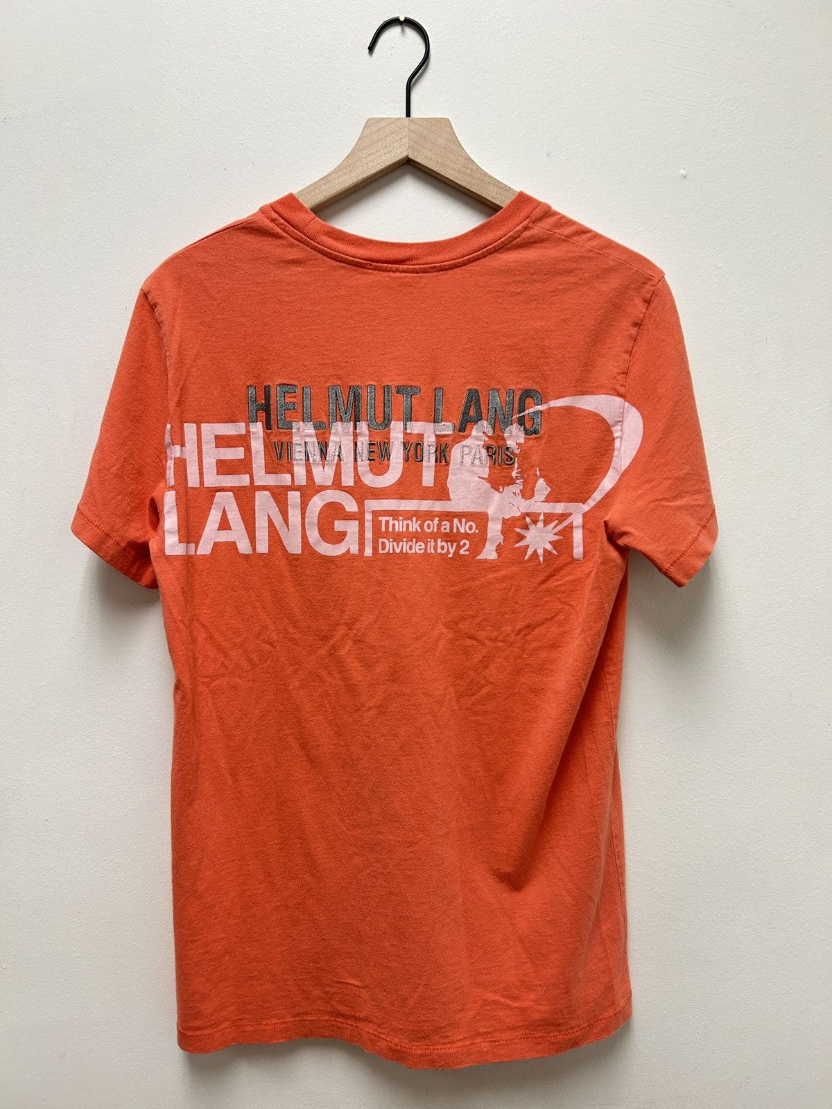 Helmut Lang Spray Painted Logo Tee Size US M / EU 48-50 / 2 - 3 Thumbnail