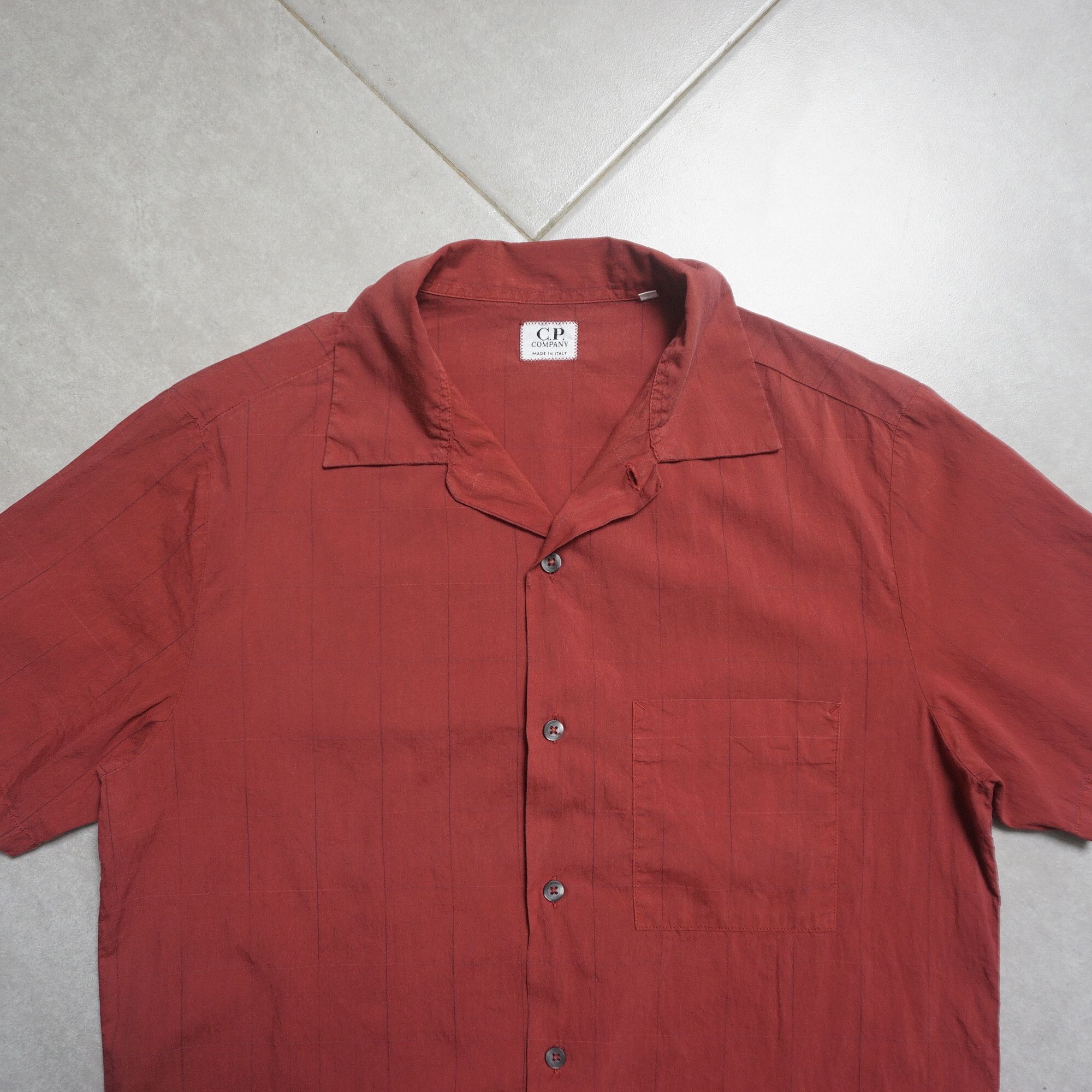 C.P. Company Vintage CP COMPANY open collar shirt Size US S / EU 44-46 / 1 - 2 Thumbnail