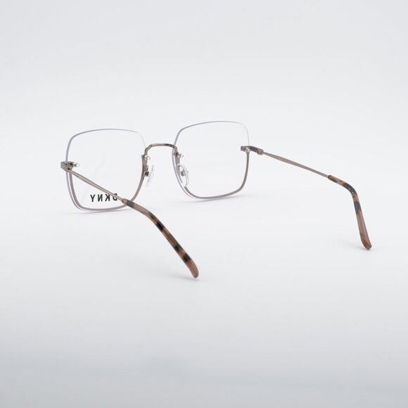 DKNY DKNY DK1001 770 Eyeglasses Rose Gold 54mm Square Frame Size ONE SIZE - 5 Thumbnail