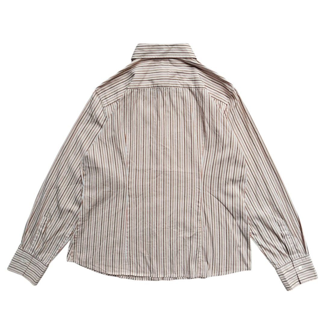 Loro Piana Loro piana striped shirts Size L / US 10 / IT 46 - 2 Thumbnail