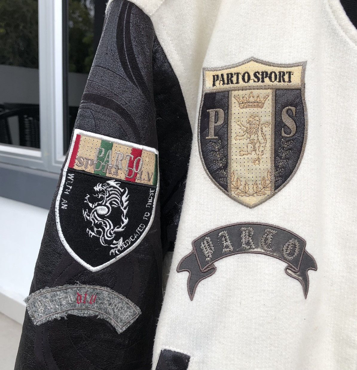 Japanese Brand Parto II Individual Sport 77 Patches Embroidery Logo Jacket Size US L / EU 52-54 / 3 - 9 Thumbnail