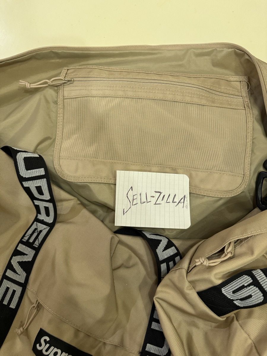 Supreme Supreme Large Duffle Bag - Tan SS18 Size ONE SIZE - 7 Thumbnail