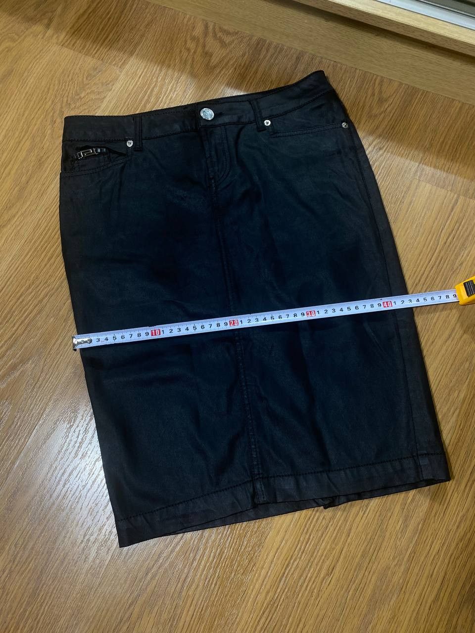 Versace Vintage 90s Versace Retro Luxury Mini Skirt Streetwear Y2K Size 31" - 3 Thumbnail