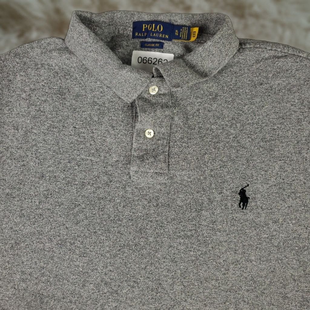 Ralph Lauren Ralph Lauren Polo Shirt Mens XL Gray Pony Classic Fit Short Sleeve Shirt Mens XL Gray Pony Classic Fit Short Sleeve Polo Size US XL / EU 56 / 4 - 1 Thumbnail
