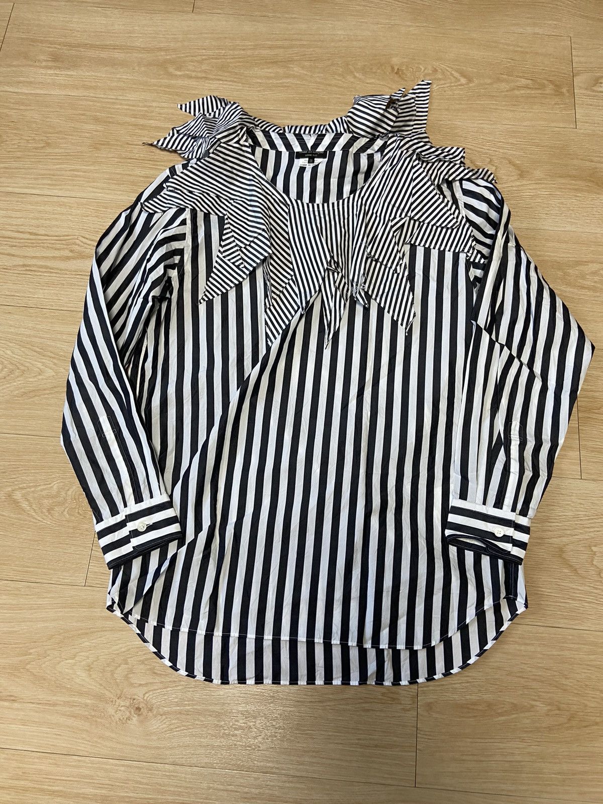 Comme des Garcons XS Comme Des garcons homme plus clown collar shirt Size US XS / EU 42 / 0 - 1 Thumbnail