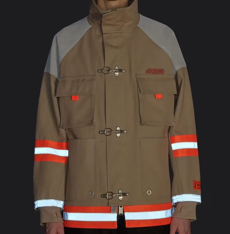 Heron Preston Heron Preston Canvas Fireman Jacket Size US M / EU 48-50 / 2 - 11 Thumbnail