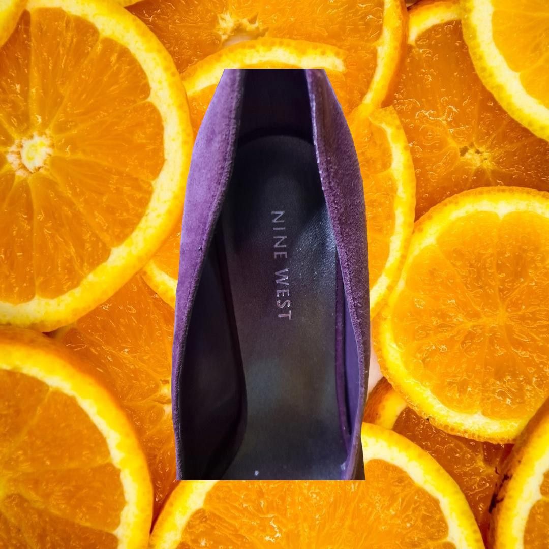 Nine West Nine West Open Toe Purple Suede High Heels Size 6.5 Size US 6.5 / IT 36.5 - 3 Thumbnail
