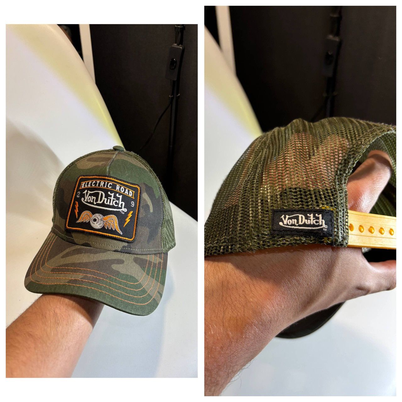 Von Dutch Von Dutch Electric Road cap Size:One Size Size ONE SIZE - 1 Thumbnail