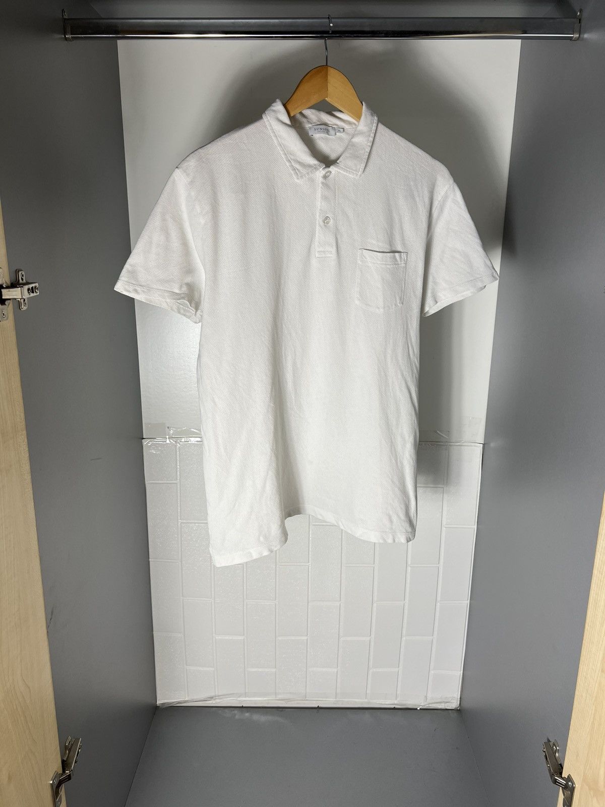 Sunspel SUNSPEL ENGLAND DESIGNER T-SHIRT CASUAL JAPAN STYLE Y2K 90s Size US XL / EU 56 / 4 - 4 Thumbnail