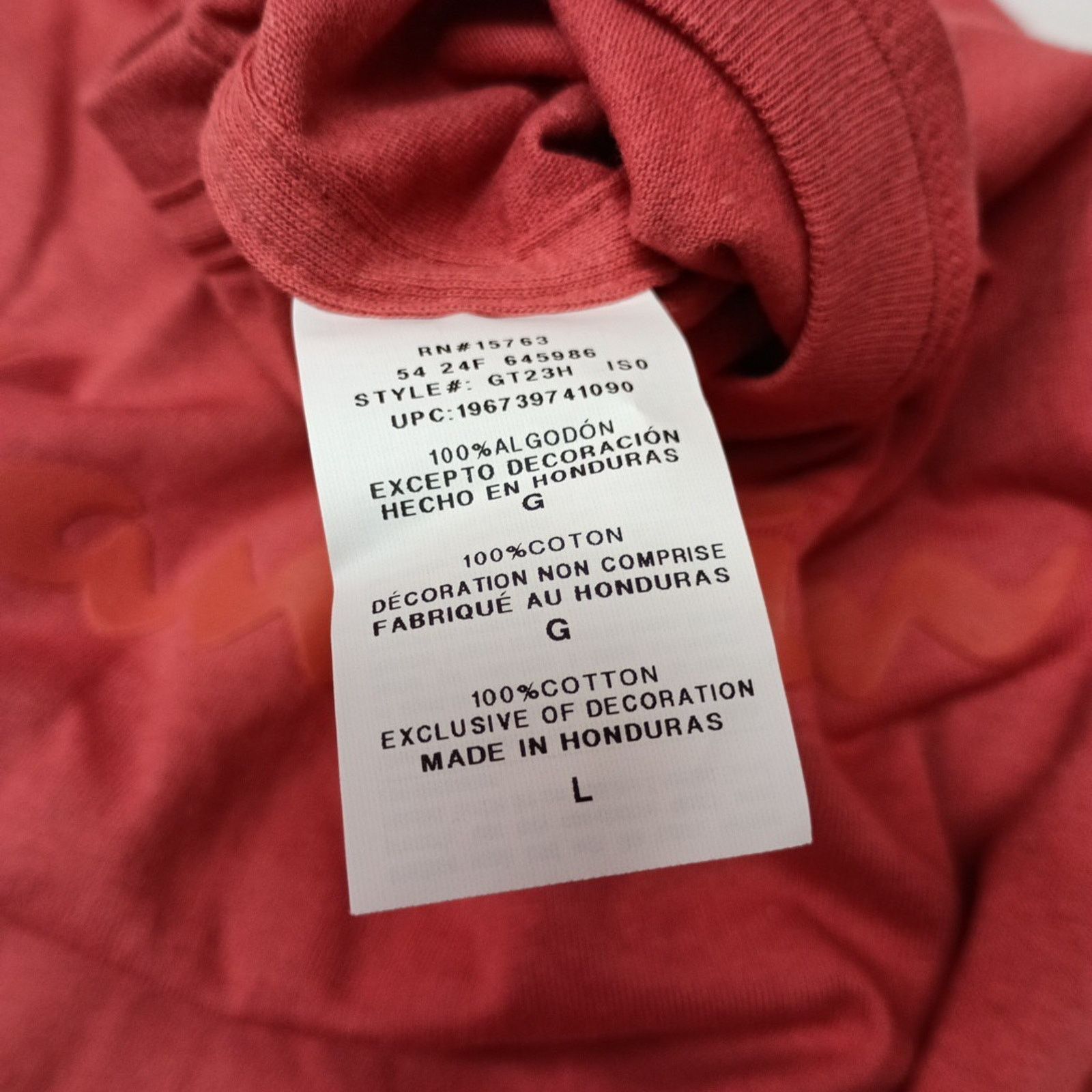 Champion Champion Classic Graphic Tee T-Shirt Men's L Picante Pink Size US L / EU 52-54 / 3 - 6 Thumbnail