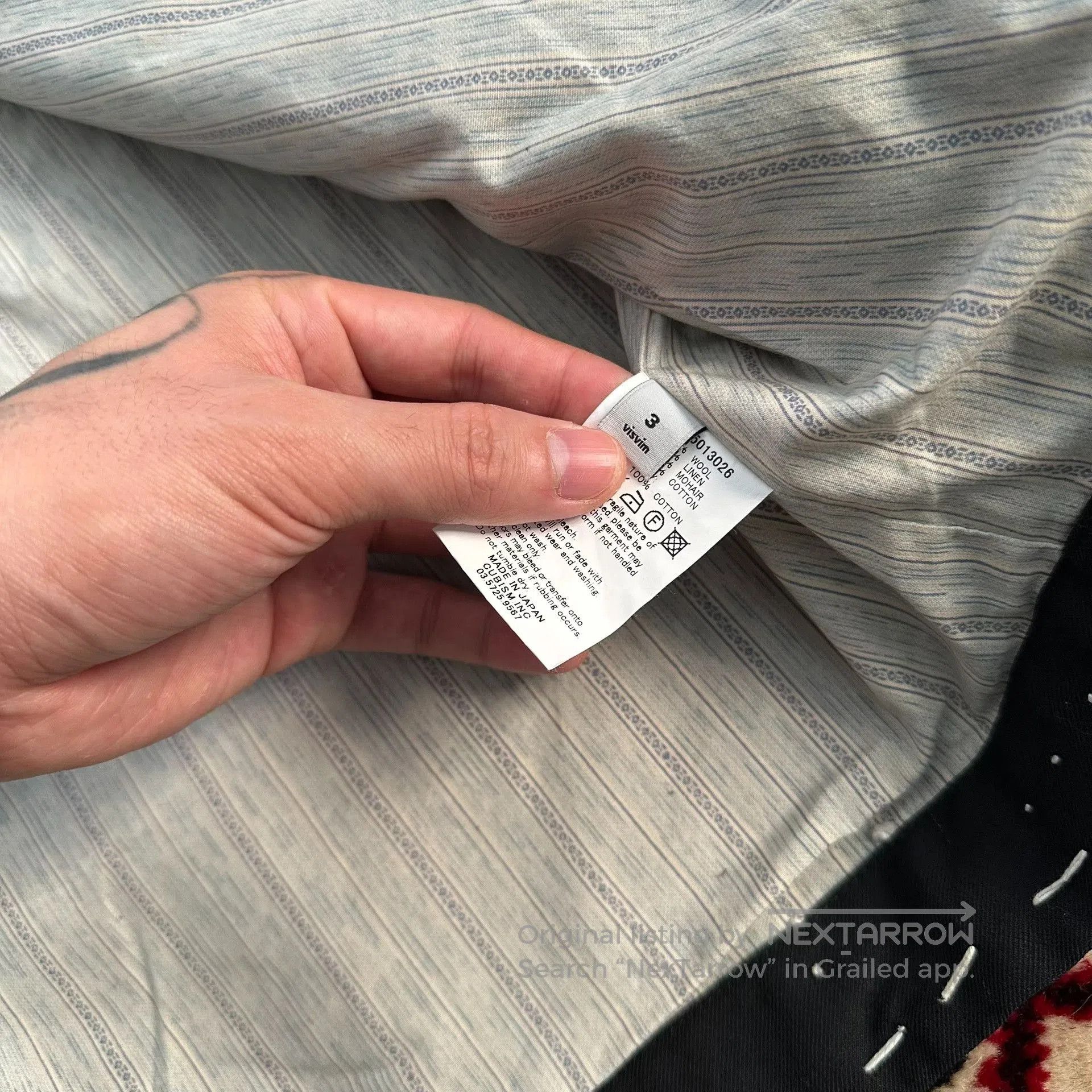 Visvim visvim sanjuro jacket wool black. Size US L / EU 52-54 / 3 - 8 Thumbnail