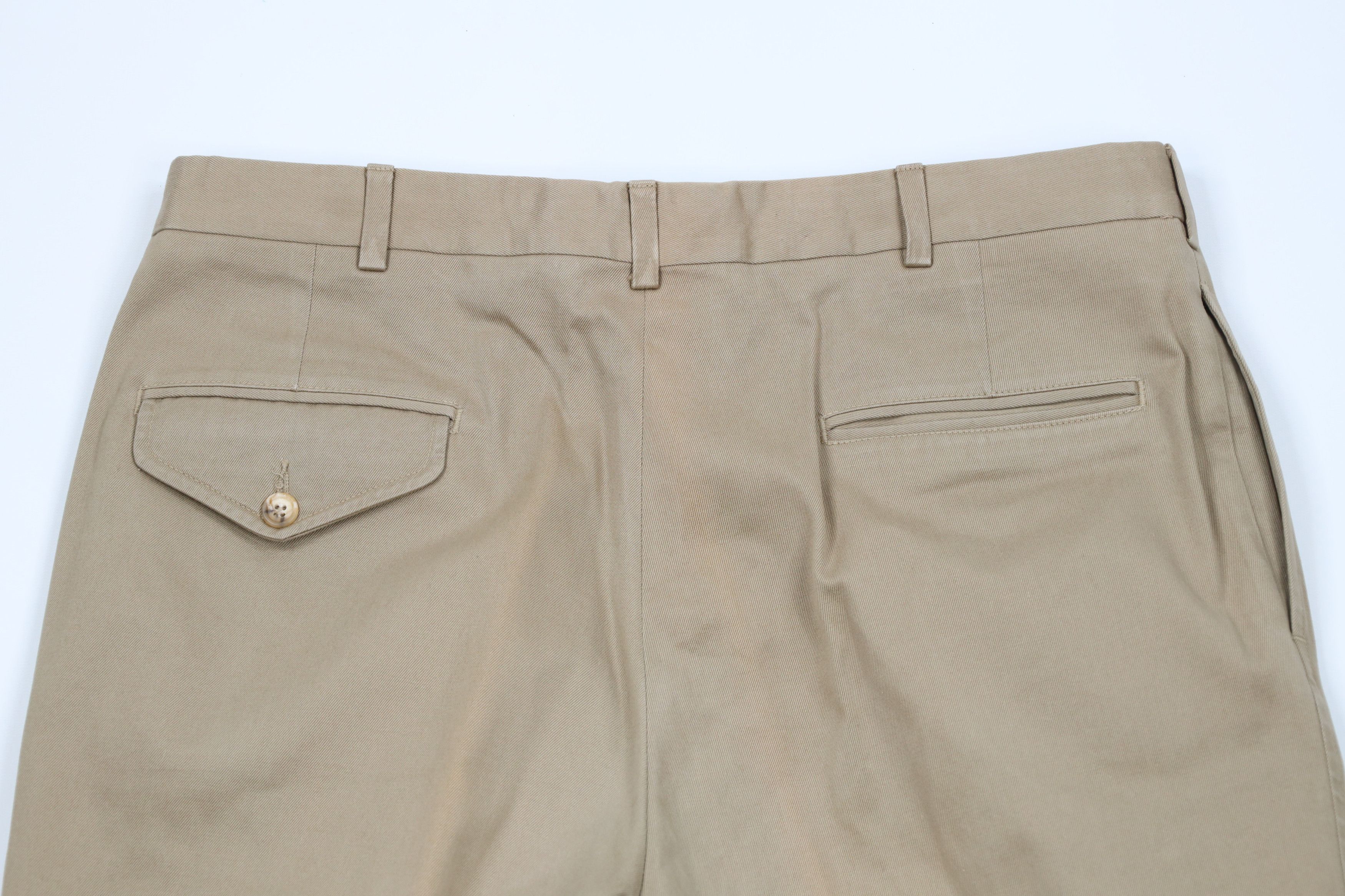 Lands' End × Vintage Vintage 70s Lands End Cuffed Wide Leg Chino Pants USA Size US 36 / EU 52 - 12 Thumbnail