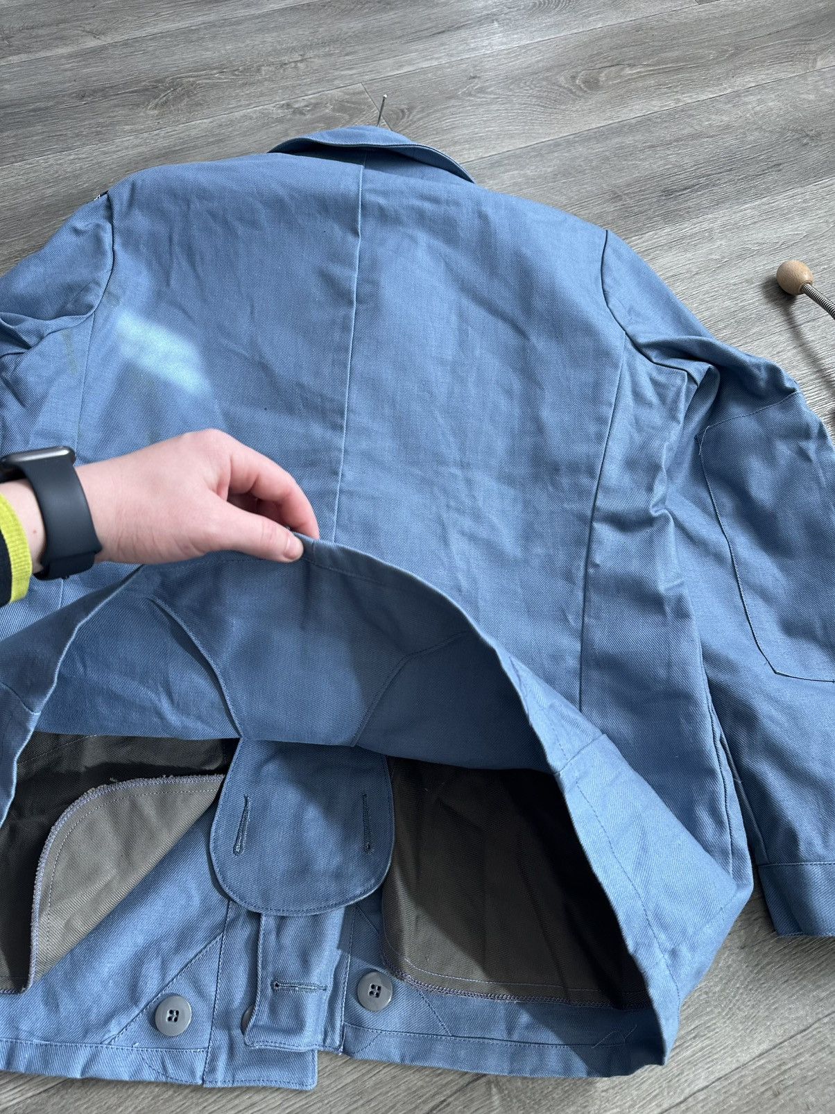 Other 🫧Vintage 1969 Swedish Civil Defence M59 Jacket Military D104 Size US L / EU 52-54 / 3 - 11 Thumbnail
