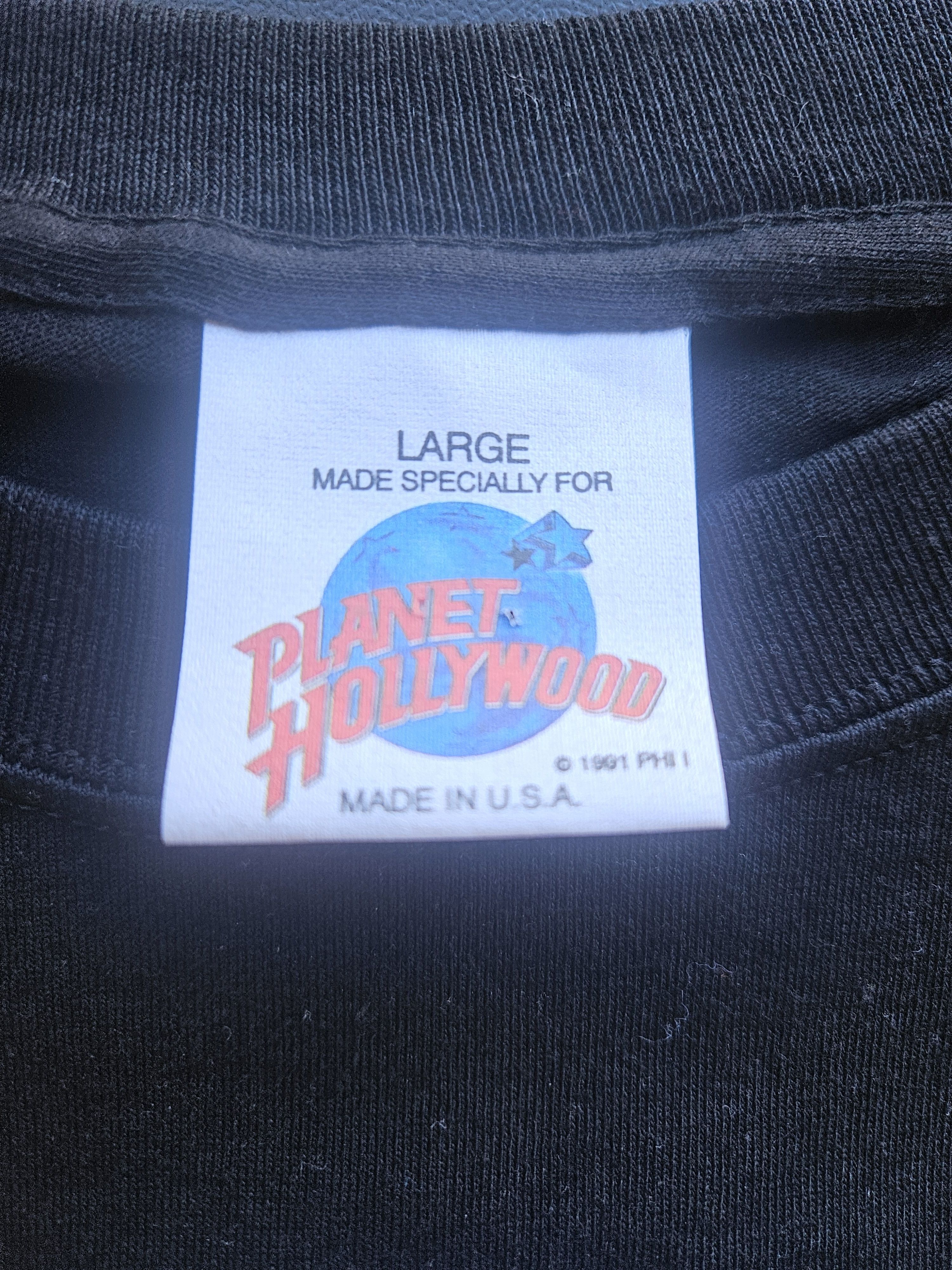 Planet Hollywood Planet Hollywood Las Vegas Vintage Tee Size US L / EU 52-54 / 3 - 3 Thumbnail
