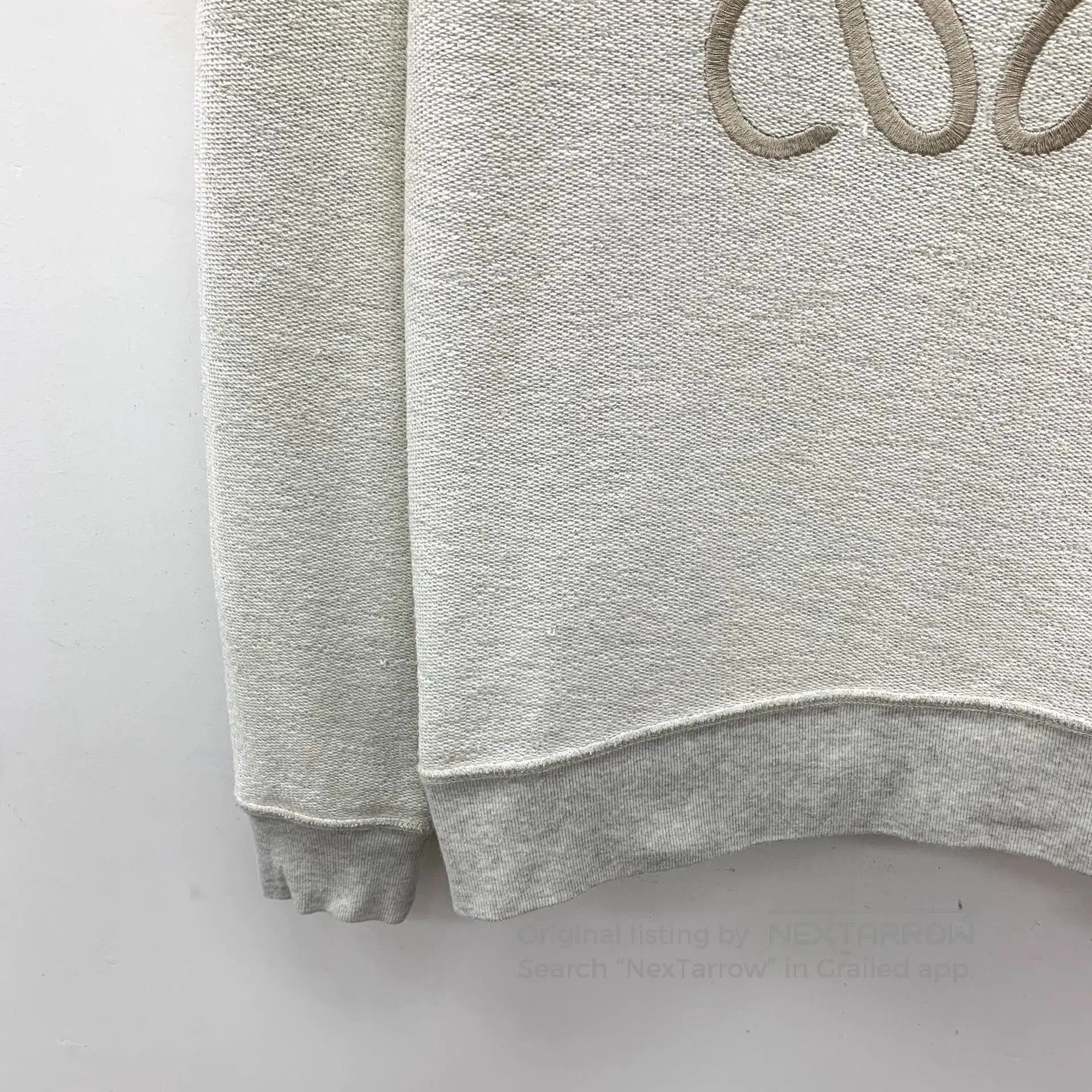 Loewe Loewe Gray Logo Embroidered Sweatshirt. Size US S / EU 44-46 / 1 - 4 Thumbnail