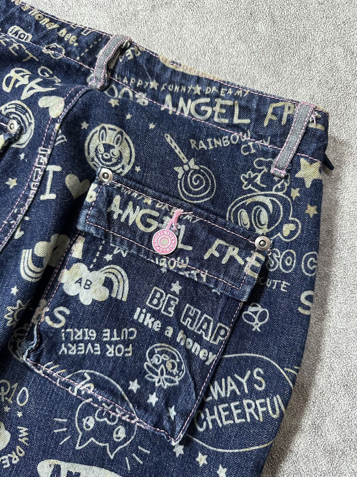 Angel Blue Y2K Japanes Angel Blue Flare Jeans Size 27" / US 4 / IT 40 - 5 Thumbnail