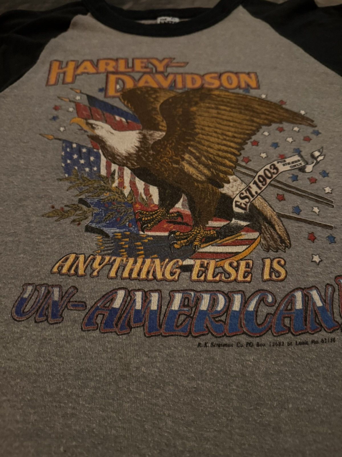 Harley Davidson 70s grail reagan Harley Davidson Size US XL / EU 56 / 4 - 2 Thumbnail